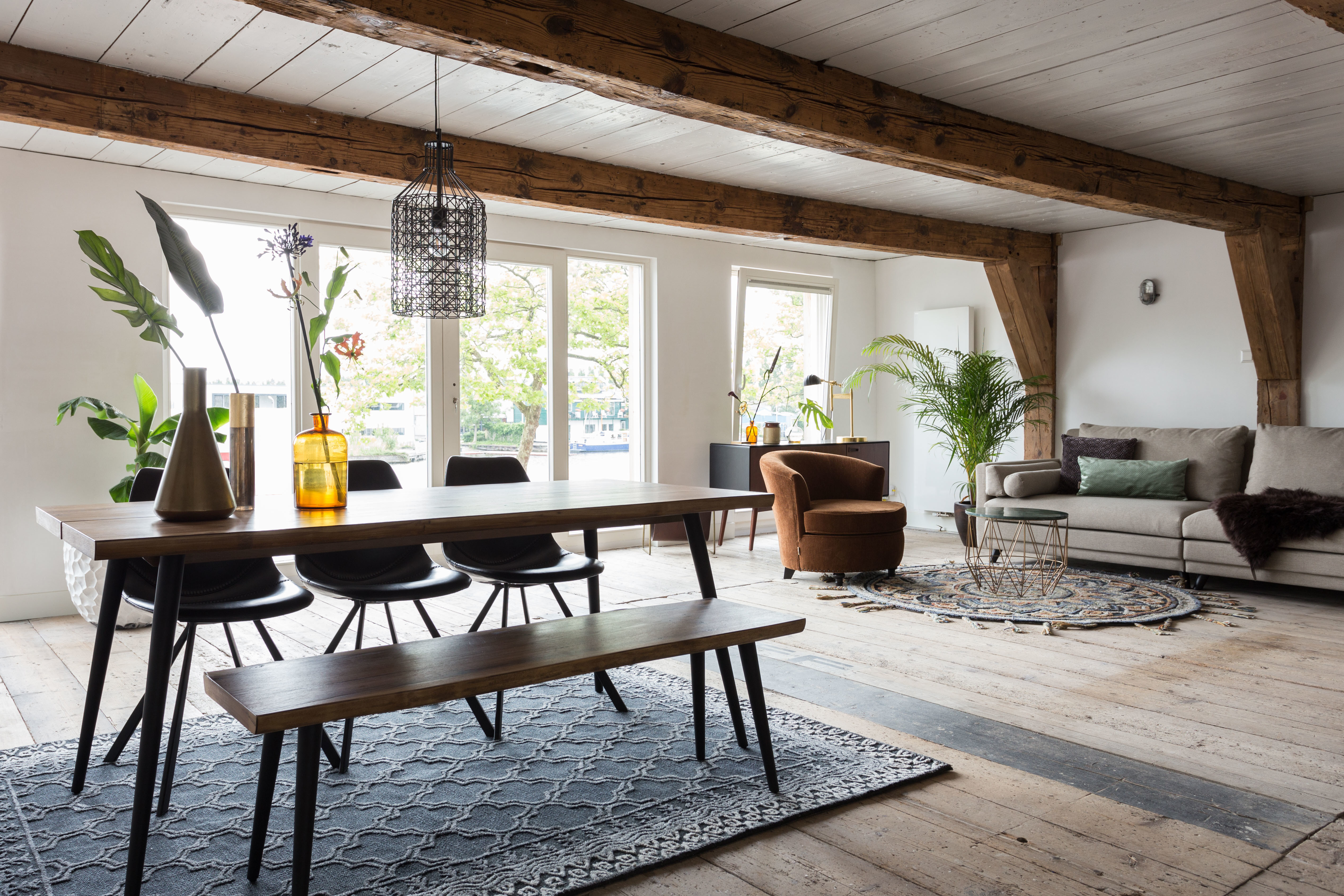 Dutchbone Eettafel 'Alagon' 180 x 90cm