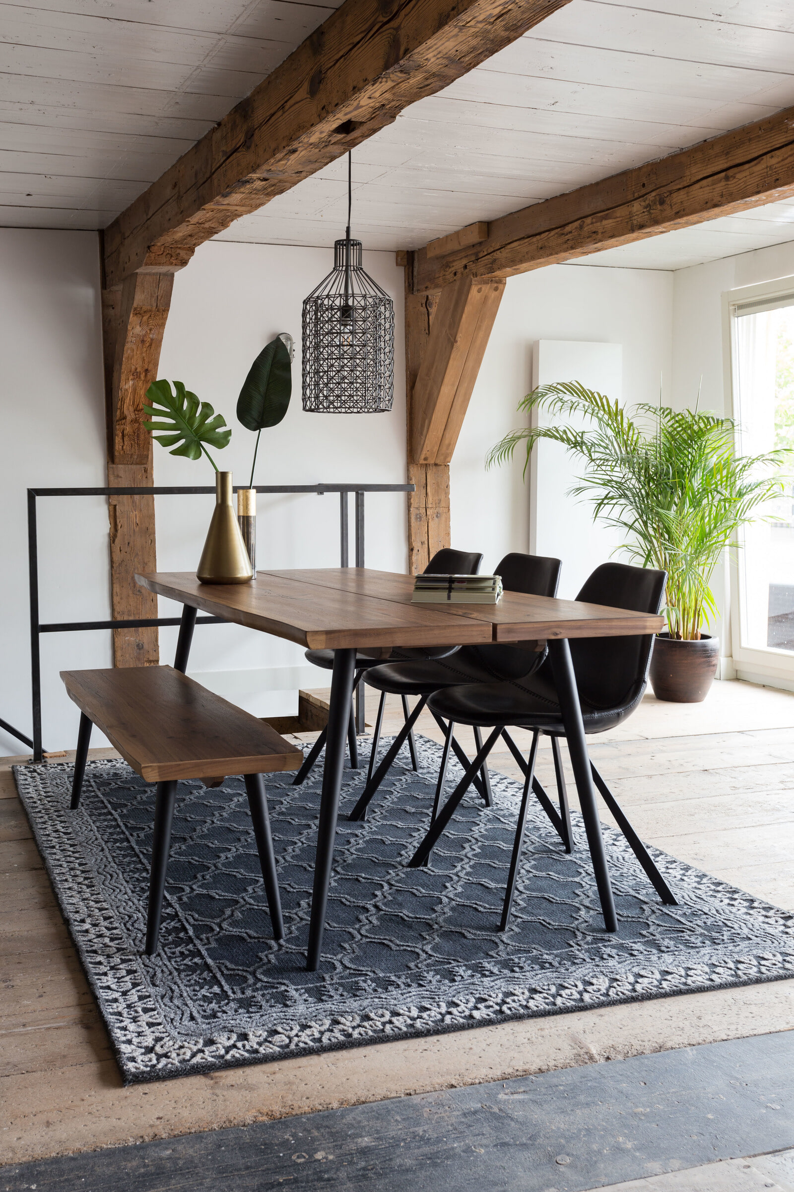 Dutchbone Eettafel 'Alagon' 180 x 90cm