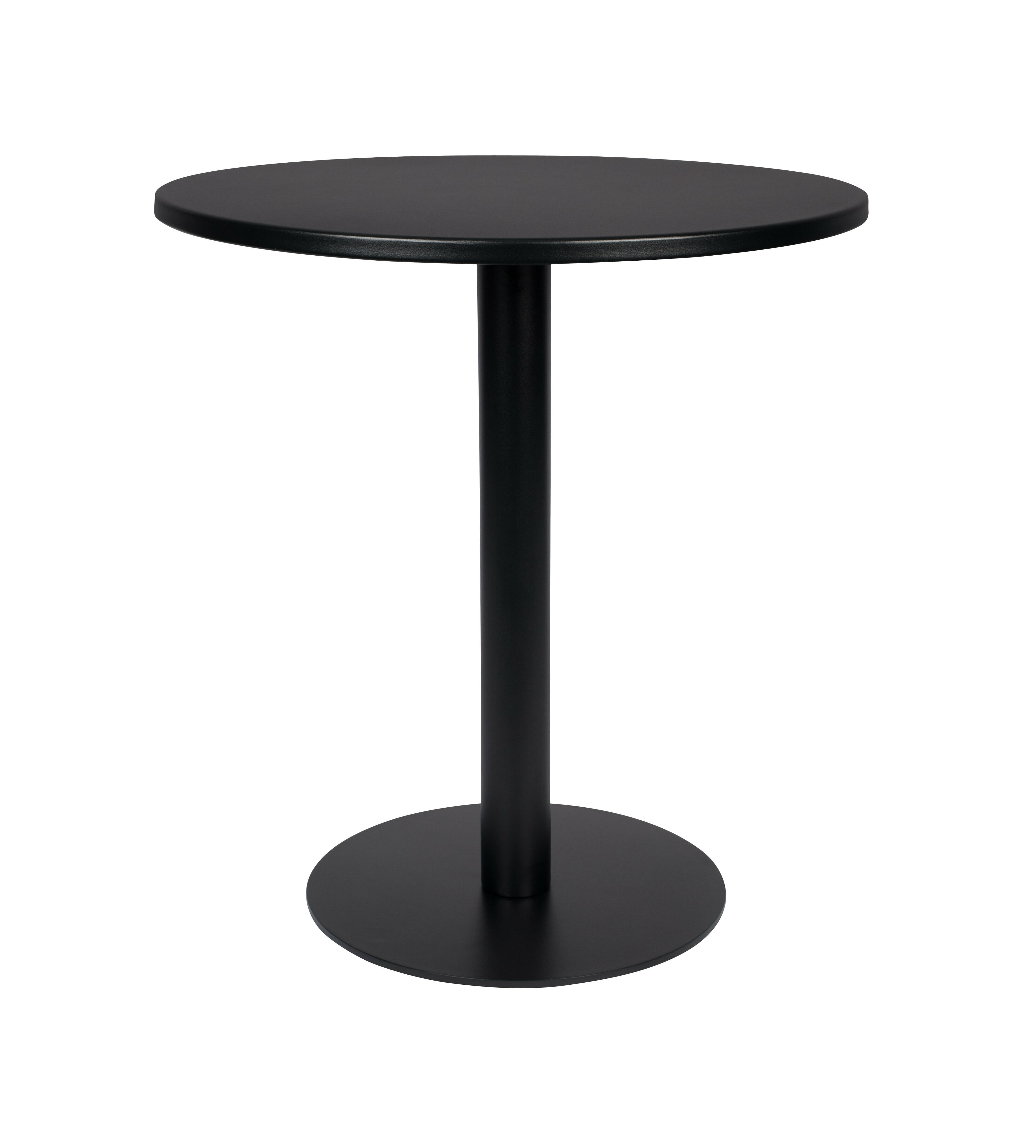 Zuiver Ronde Tuintafel 'Metsu' Staal, 70cm, kleur Zwart