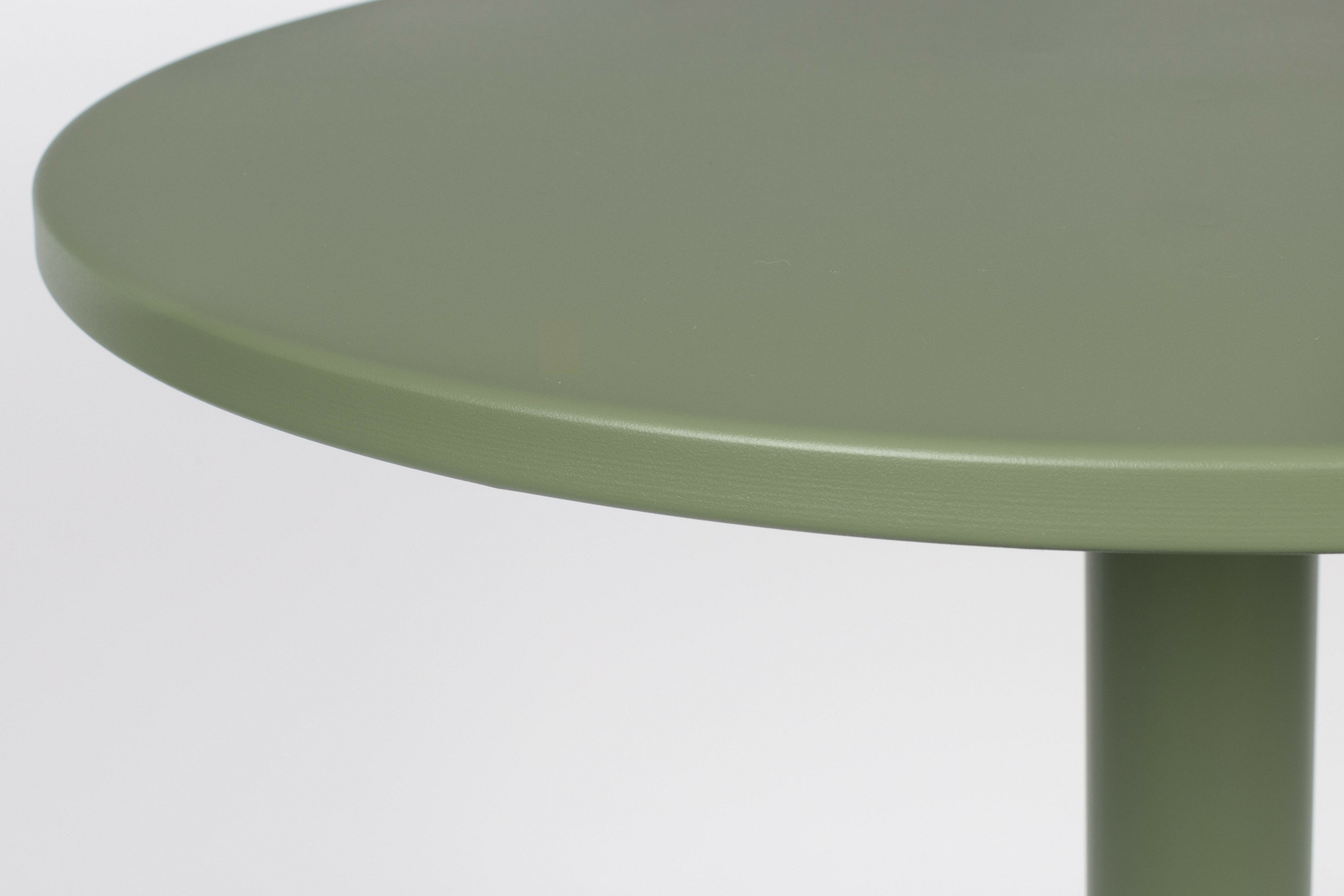 Zuiver Ronde Tuintafel 'Metsu' Staal, 70cm, kleur Groen
