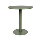 Zuiver Ronde Tuintafel 'Metsu' Staal, 70cm, kleur Groen