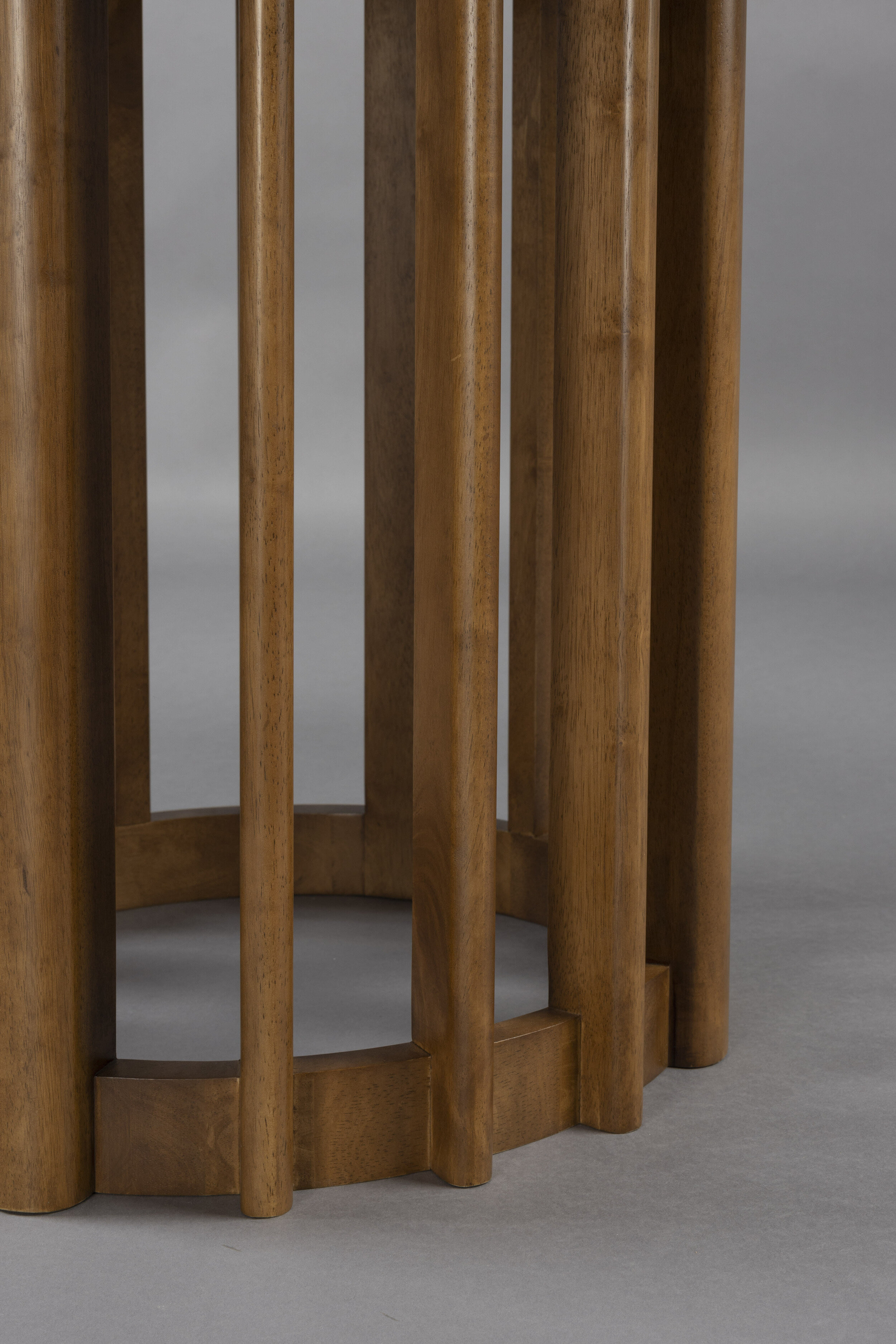 Dutchbone Ronde Eettafel 'Barlet' Walnoot, 120cm