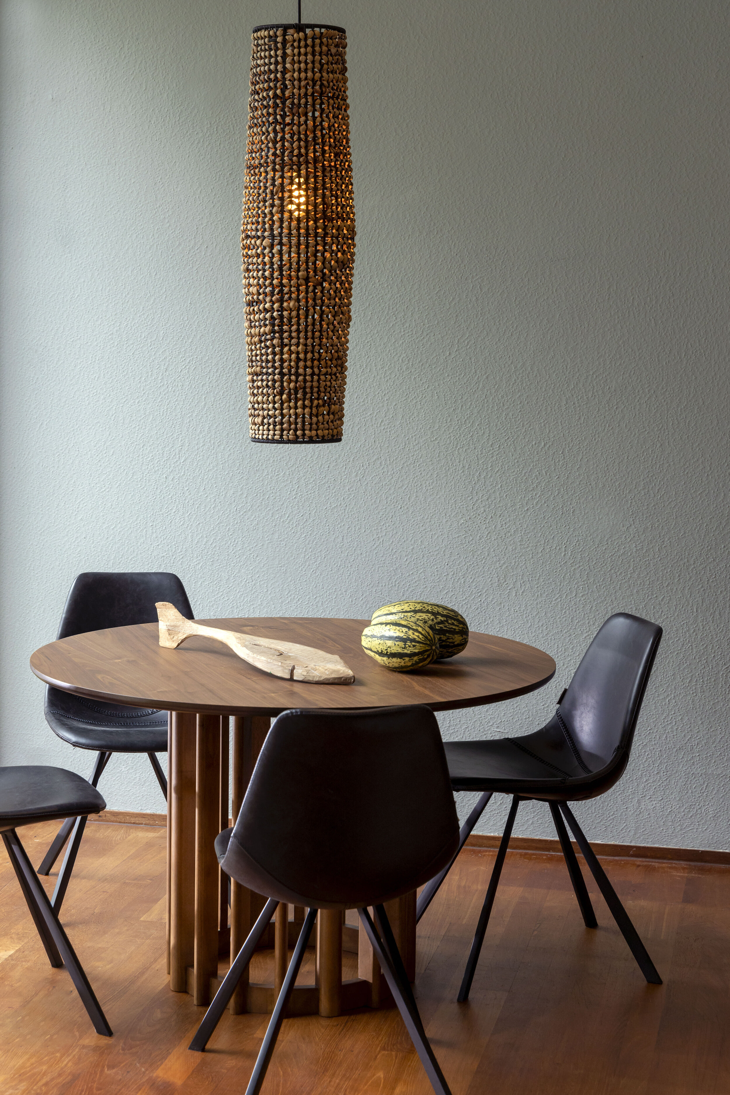 Dutchbone Ronde Eettafel 'Barlet' Walnoot, 120cm