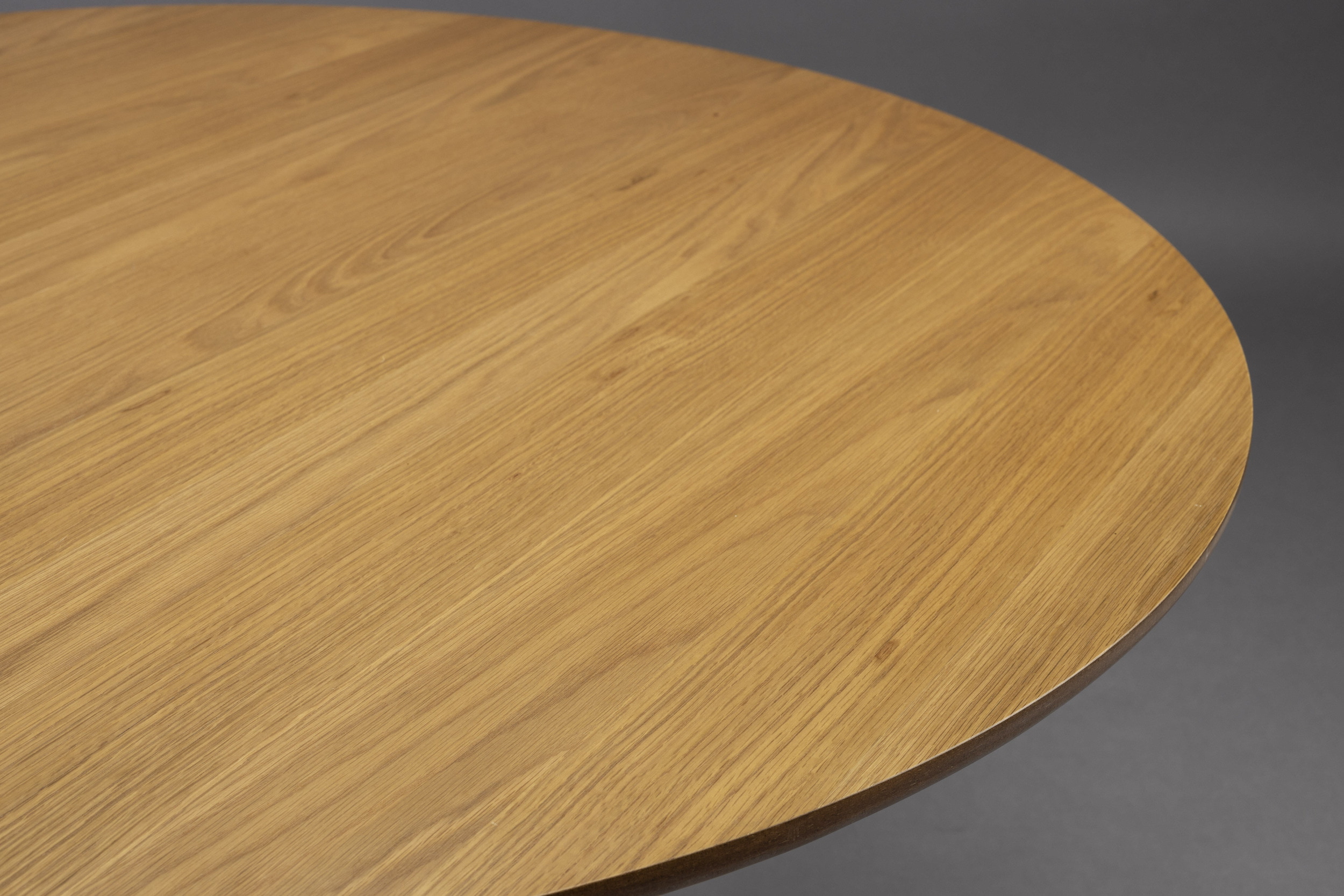 Dutchbone Ronde Eettafel 'Barlet' Eikenhout, 120cm