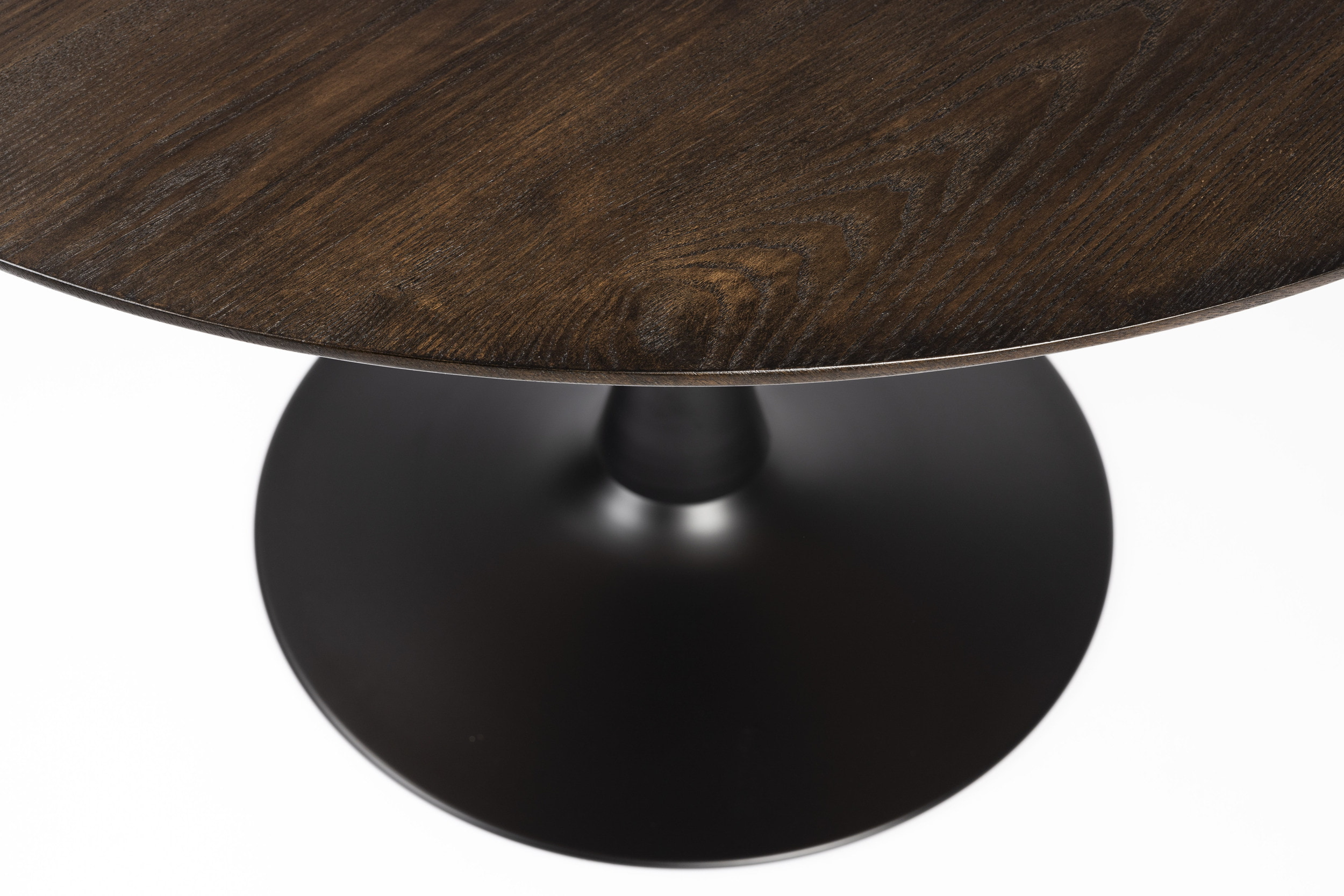 ZILT Ronde Eettafel 'Shandi' 110cm, kleur Bruin