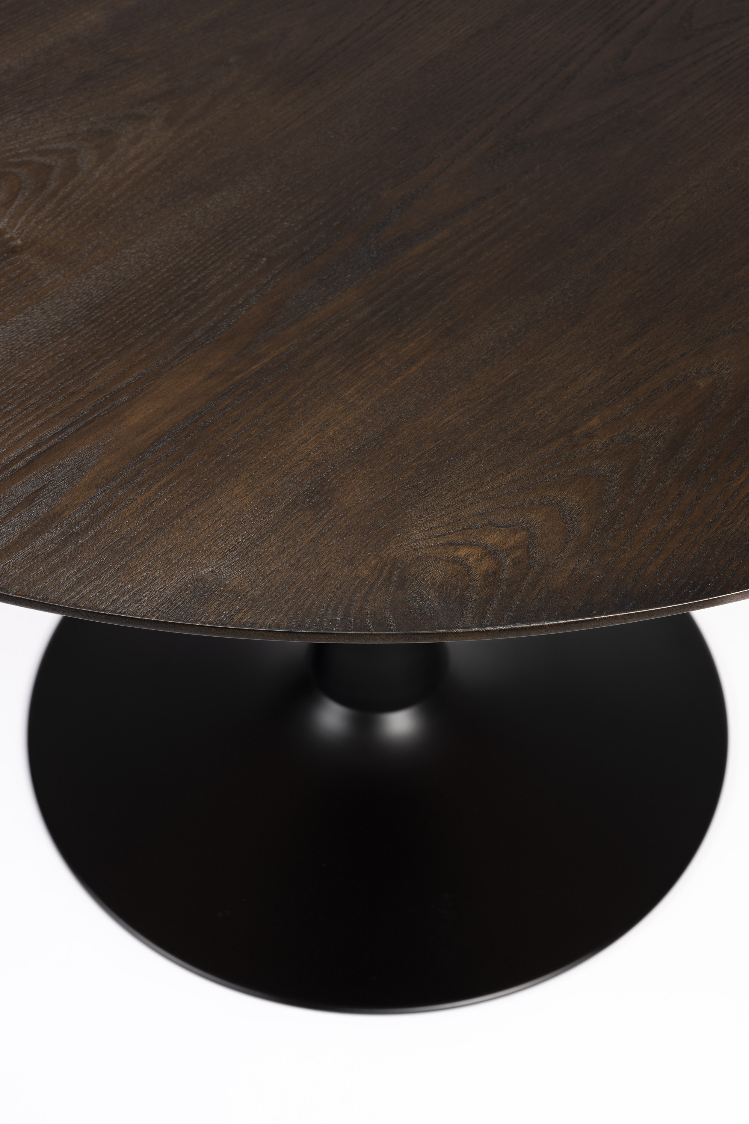 ZILT Ronde Eettafel 'Shandi' 110cm, kleur Bruin