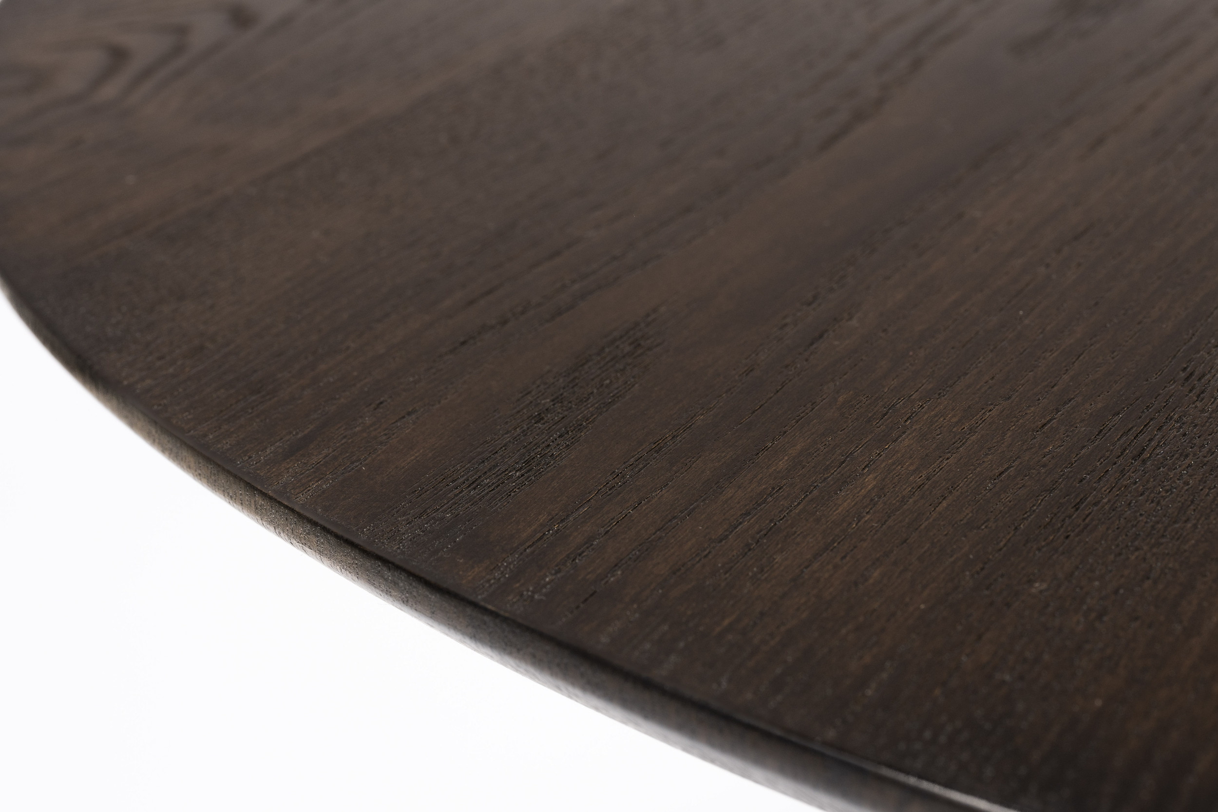 ZILT Ronde Eettafel 'Shandi' 110cm, kleur Bruin