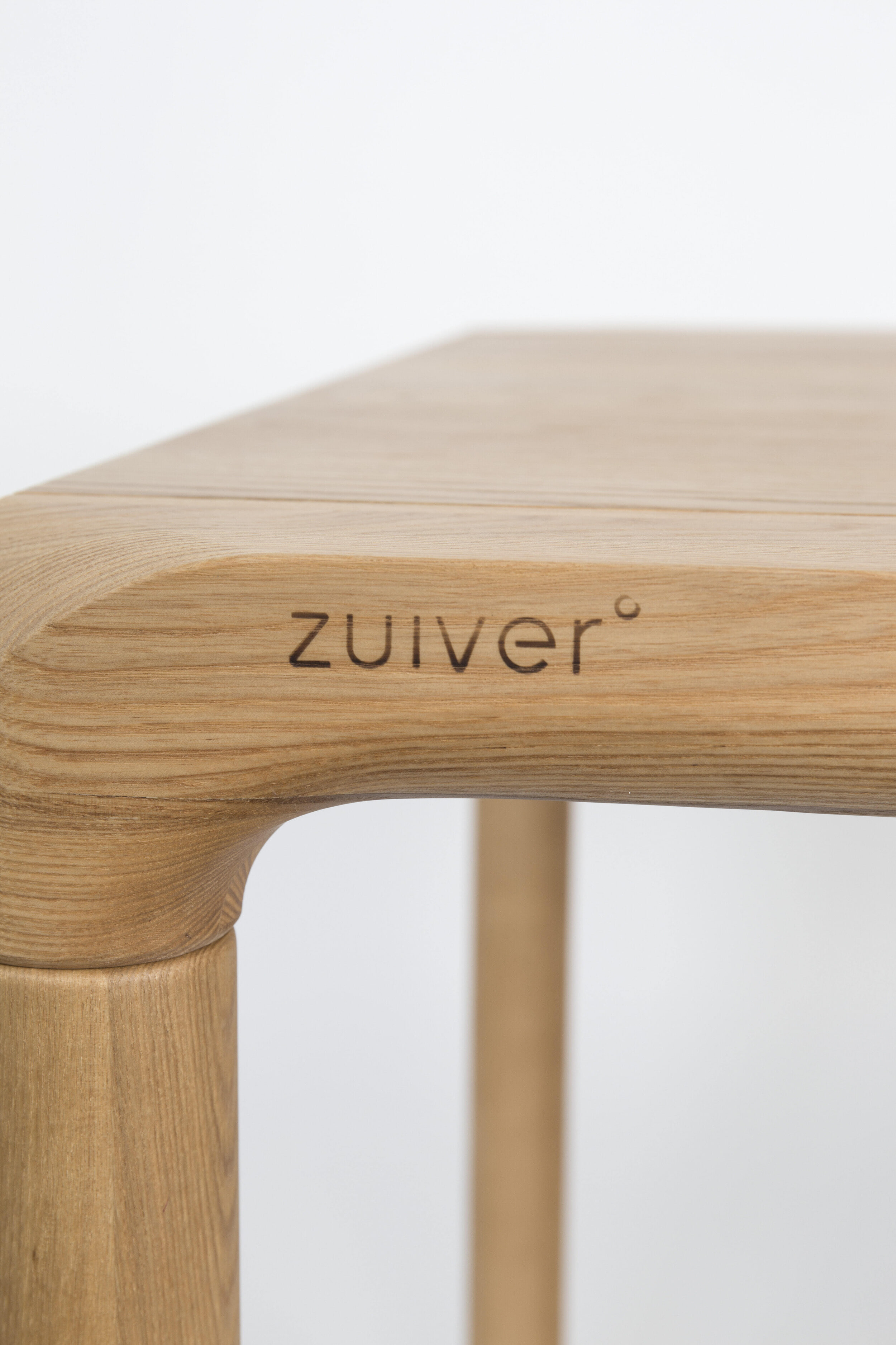 Zuiver Eettafel 'Storm' Essenhout, 160 x 90cm, kleur Naturel