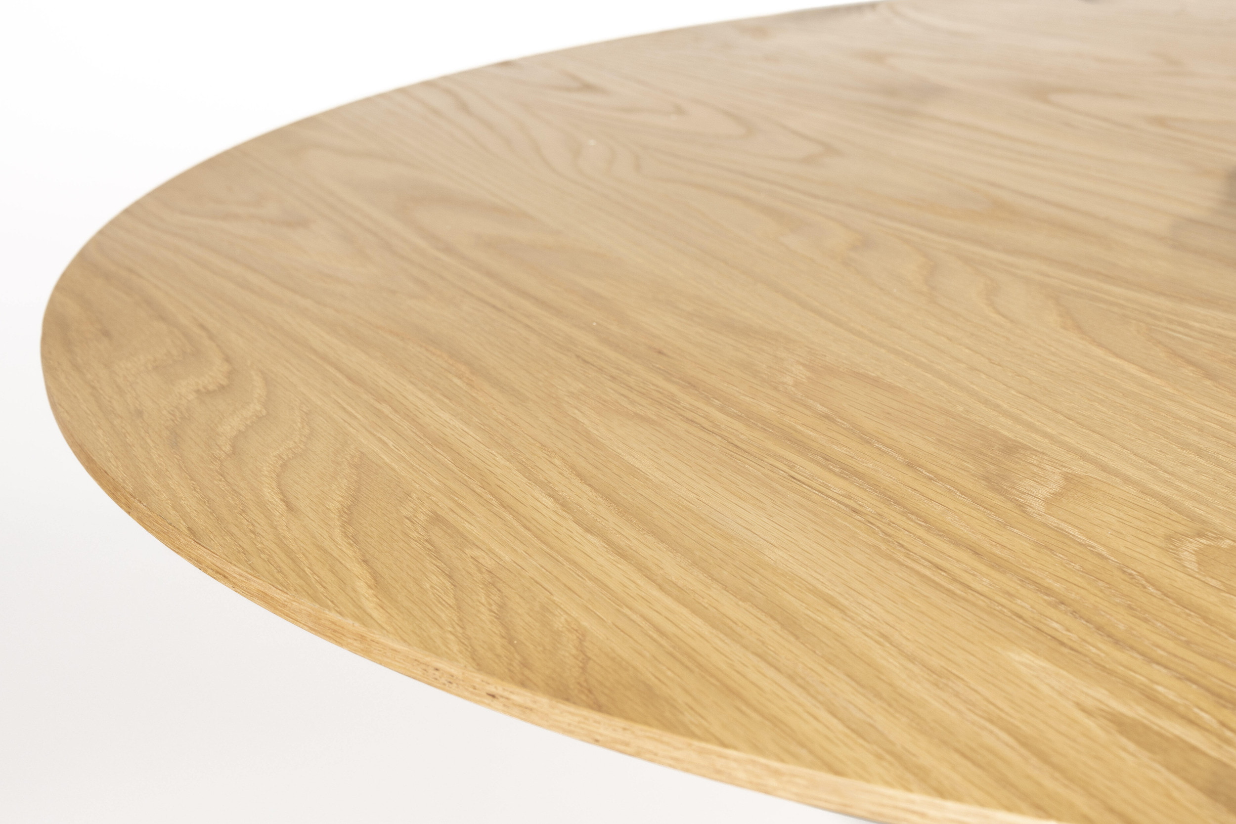 Zuiver Ronde Eettafel 'Lotus' Eikenhout, 120cm