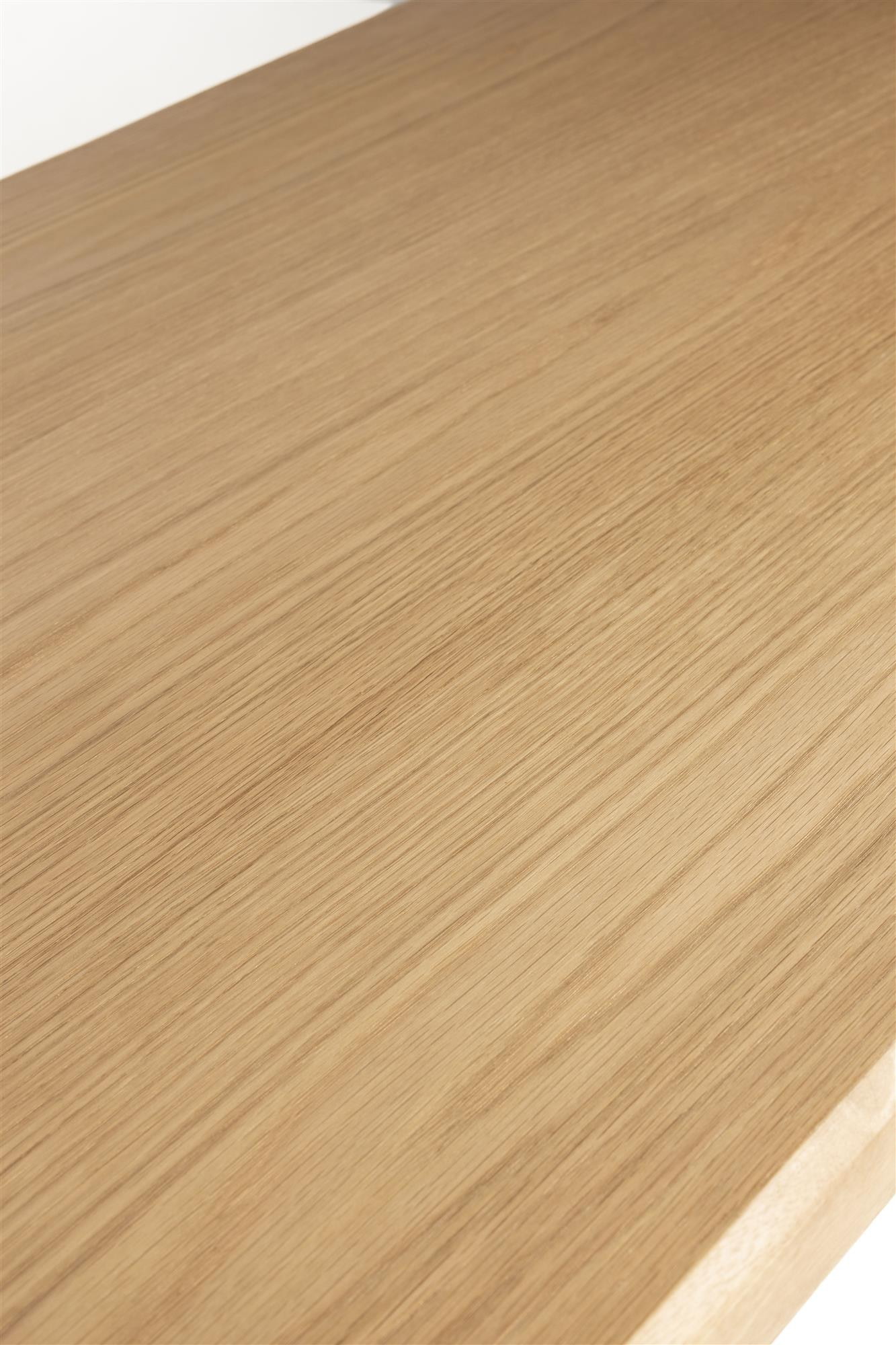 Zuiver Eettafel 'Brave' Eiken en rubberhout, 160 x 80cm
