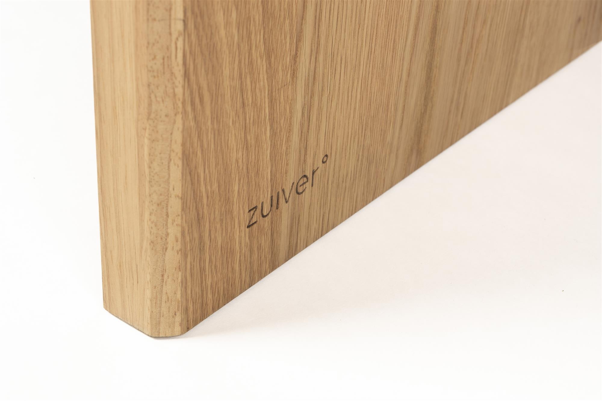 Zuiver Eettafel 'Brave' Eiken en rubberhout, 160 x 80cm