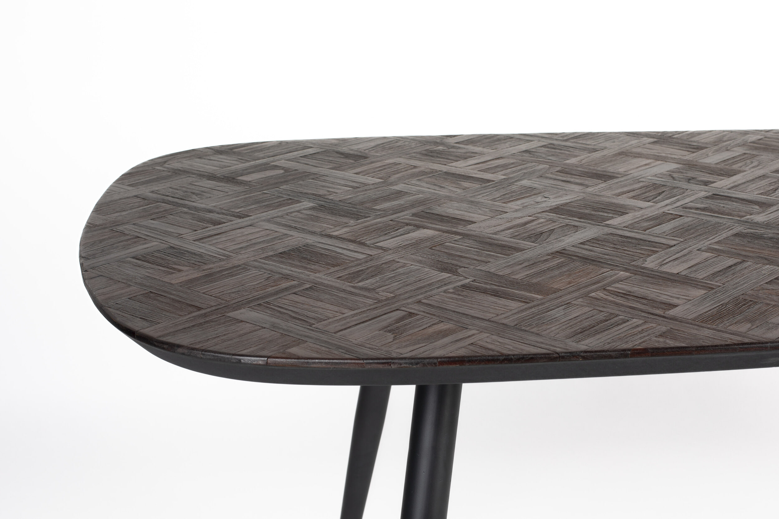 ZILT Organische Eettafel 'Yasmijn' Teakhout, 180 x 95cm