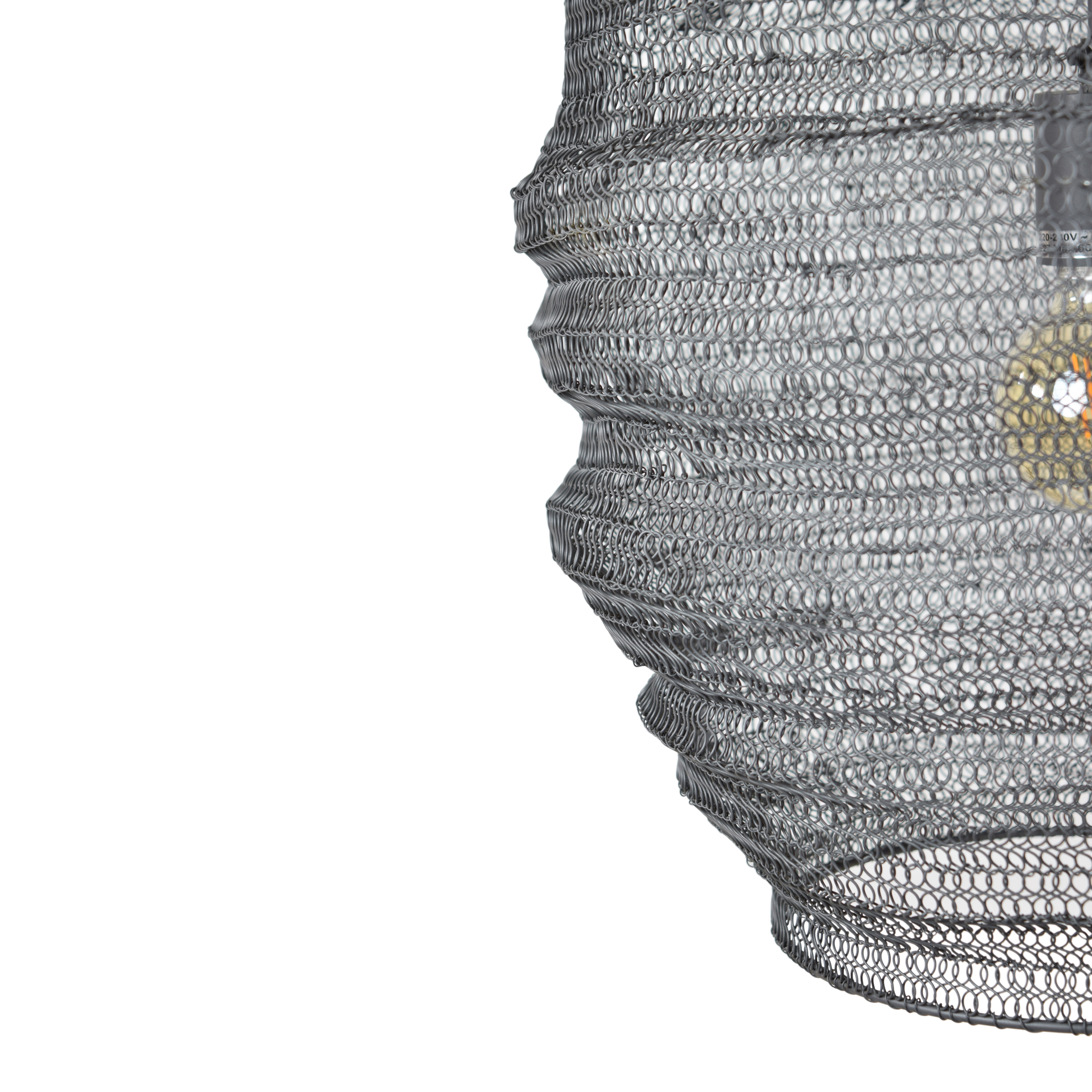 Urban Interiors hanglamp 'Gaas' Ø47cm, kleur Zwart