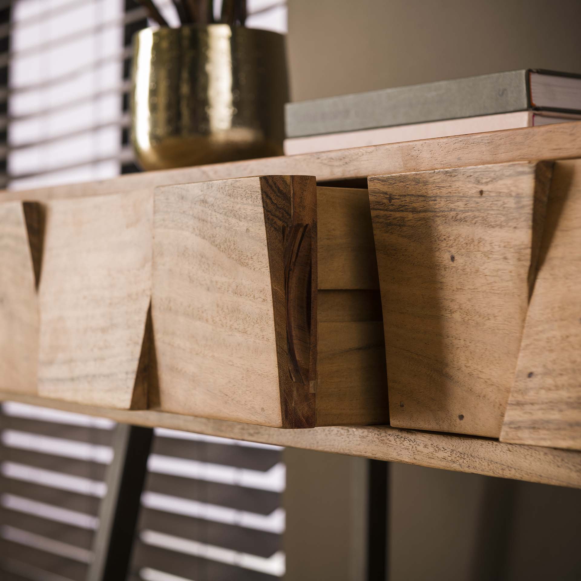 LifestyleFurn Sidetable 'Eryka' Acaciahout, 125cm