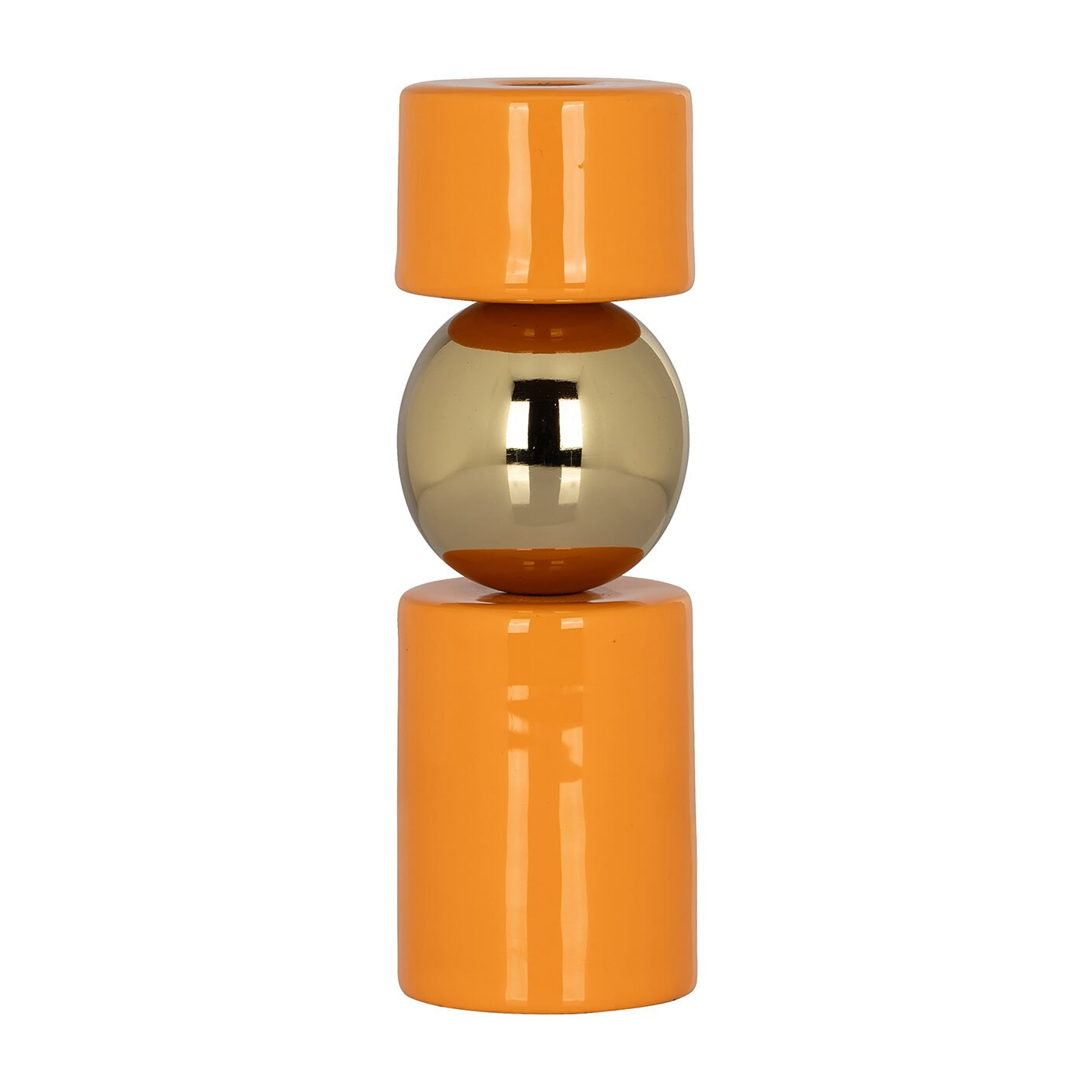 Richmond Kandelaar Kira 23cm hoog - Oranje