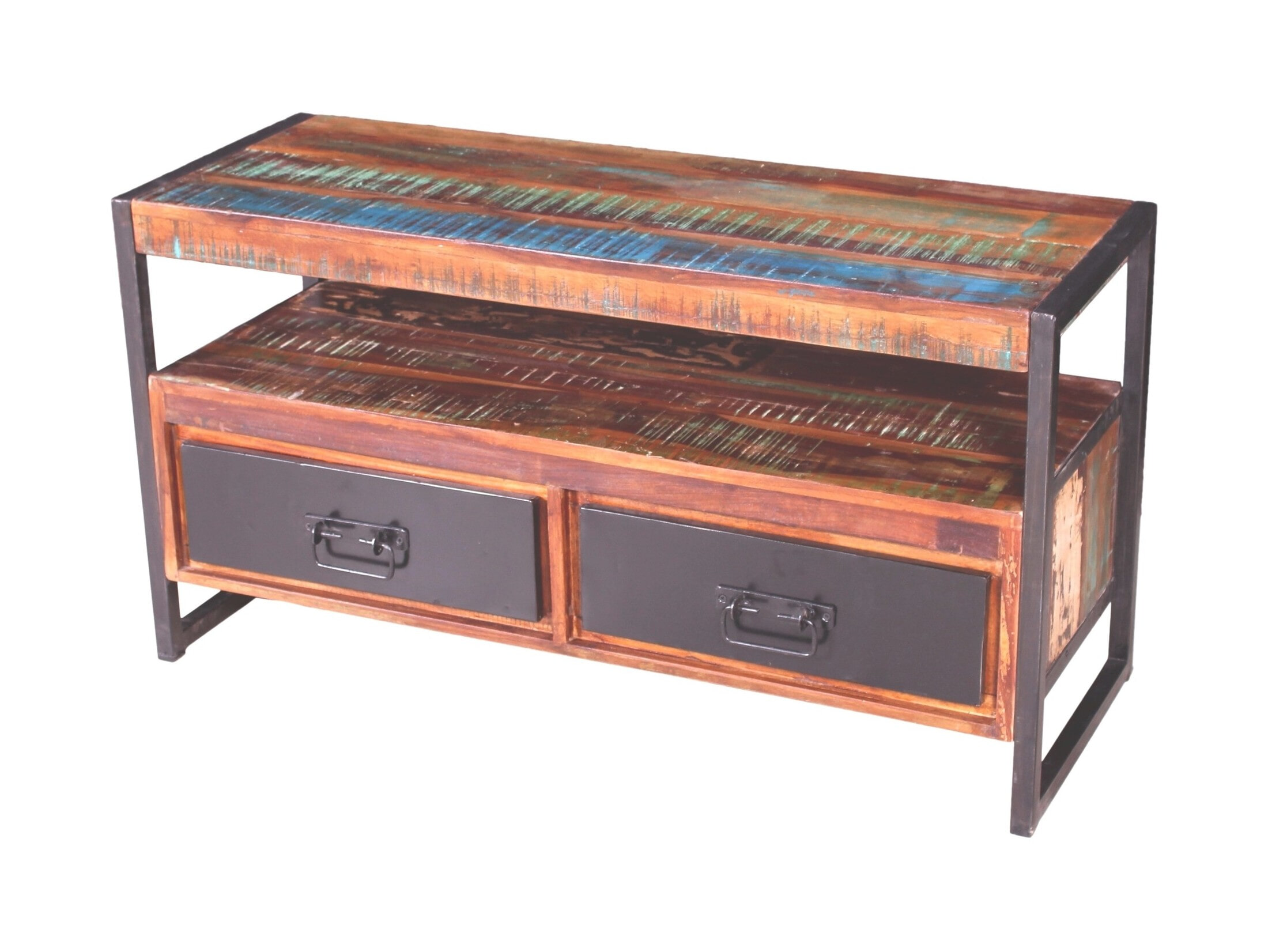 Artistiq Living Artistiq TV-meubel 'Bali Vintage' multicolor, 107cm