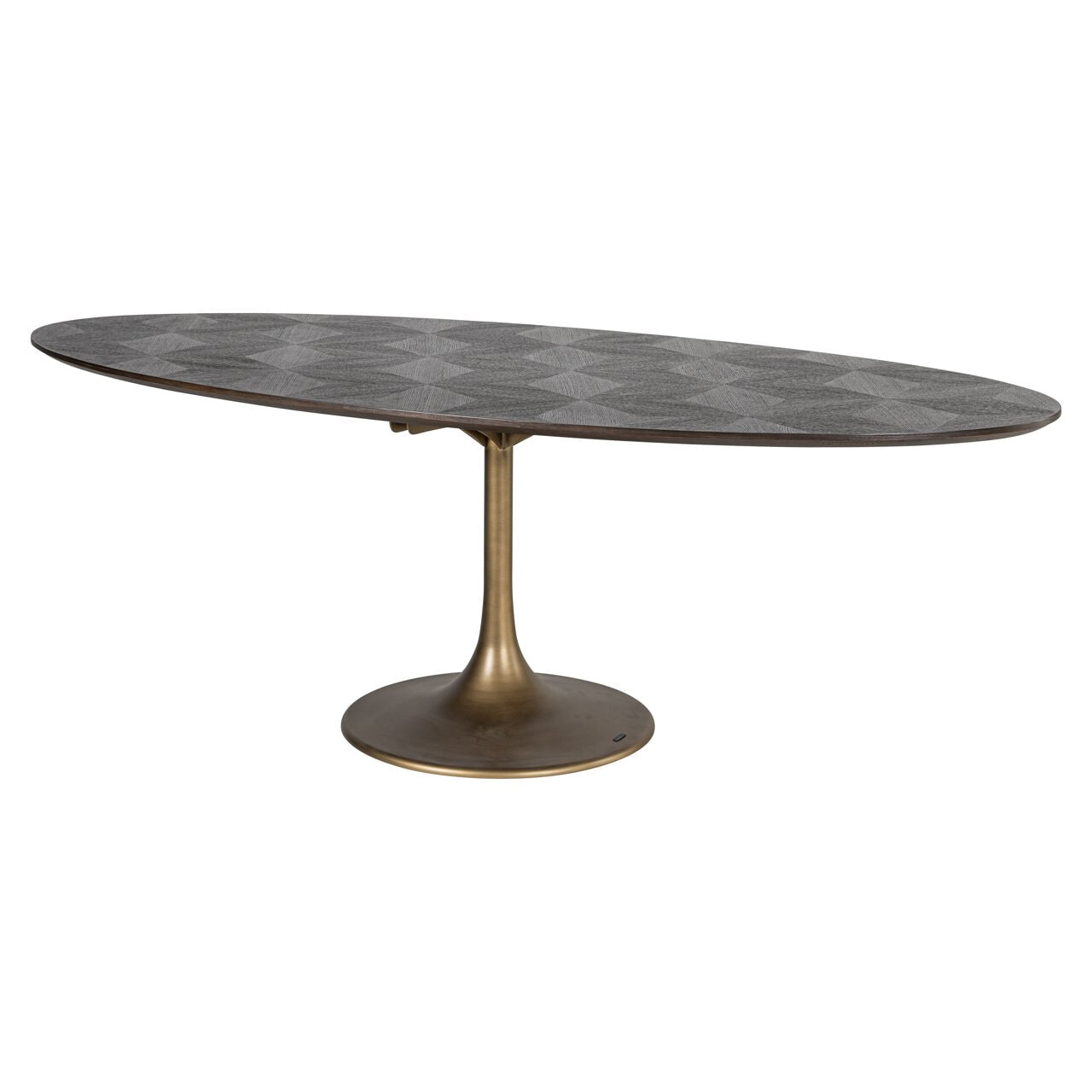 Richmond Ovale Eettafel Luxor Eikenhout, 230 x 110cm - Bruin - Ovaal