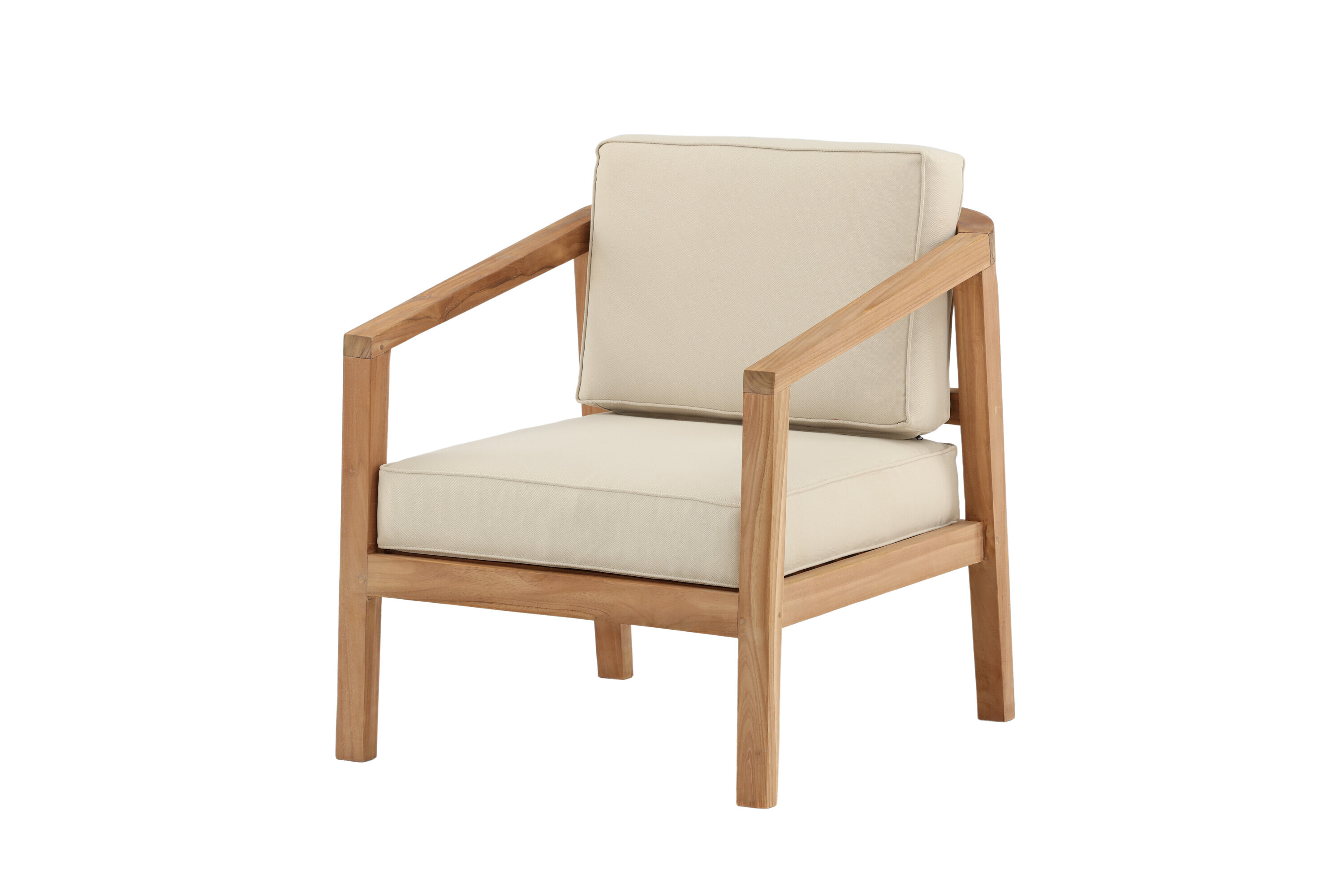 Nohr Zitkussen 'Amberia' t.b.v. Loungestoel Amberia, kleur Beige