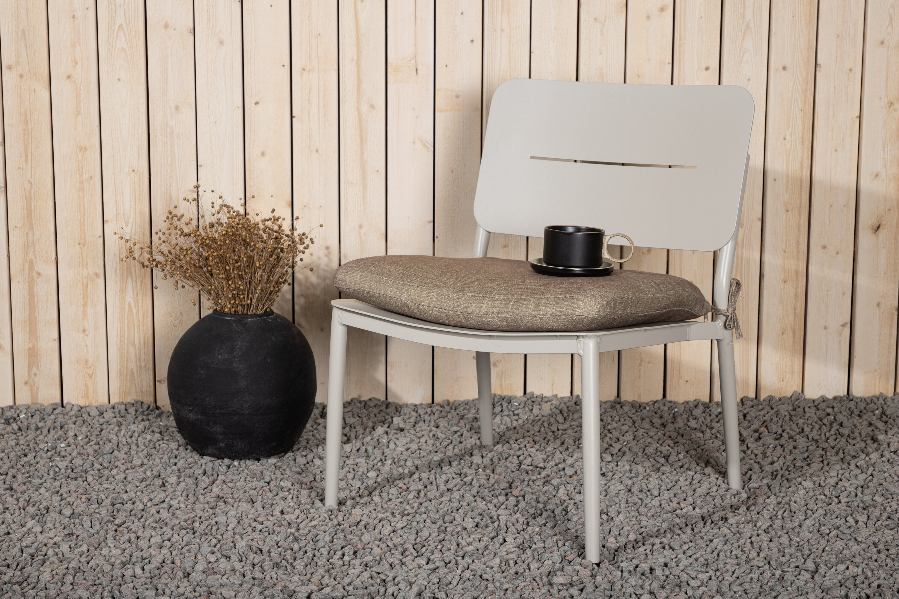 Nohr Outdoor Loungestoel 'Adon' kleur Beige