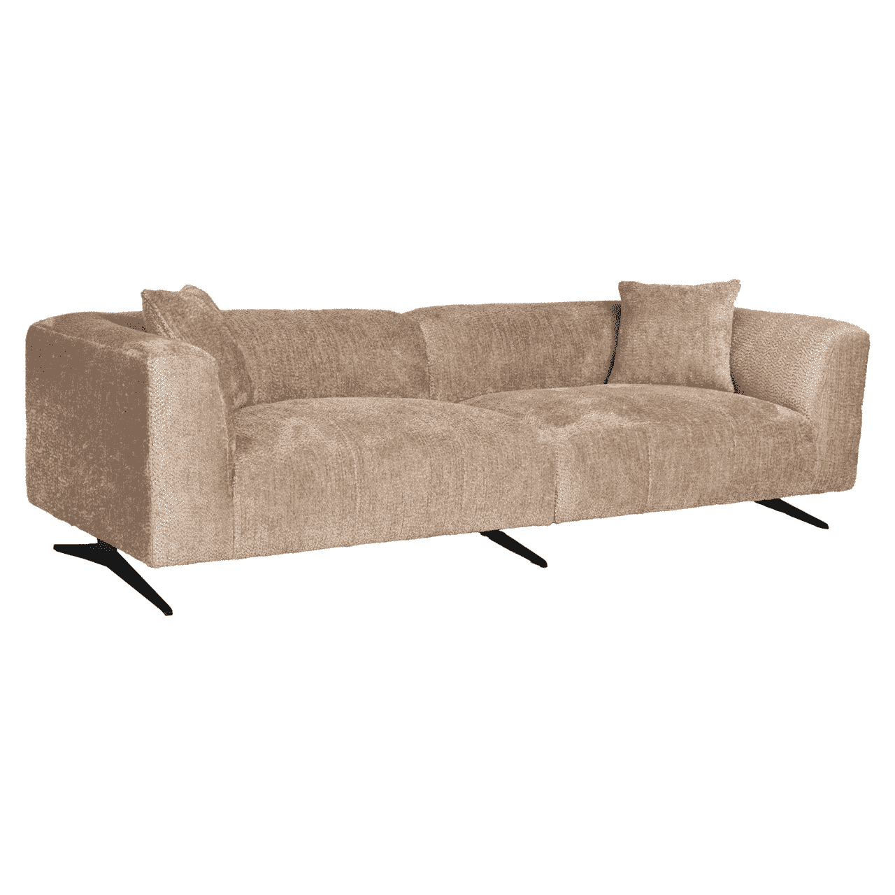 Richmond 3-zits Bank Hoxton Chenille - Beige