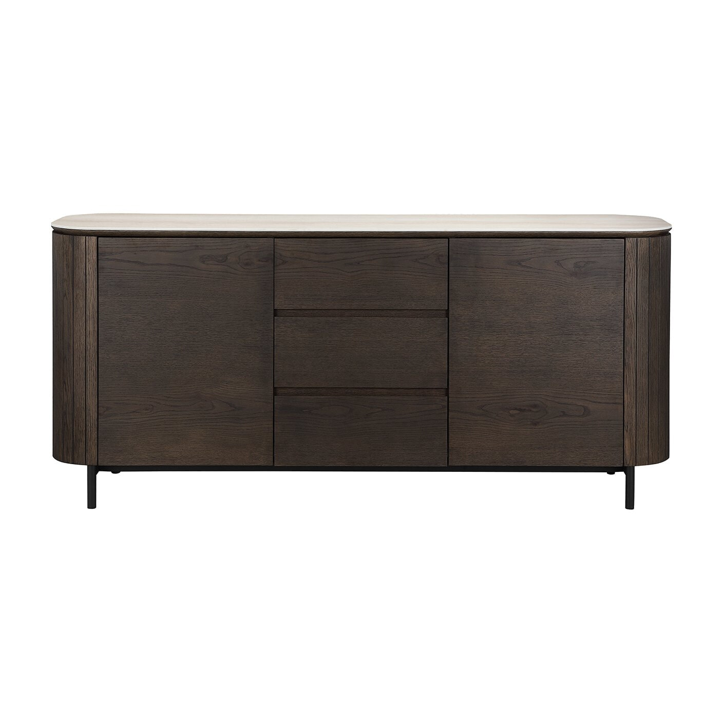 Richmond Dressoir 'Ritz' Eiken en travertin, 180cm