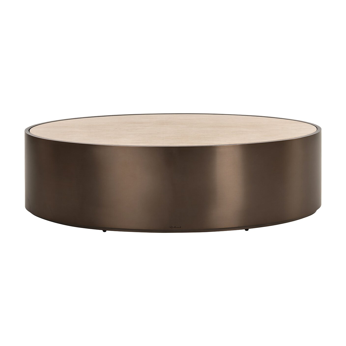 Richmond Ovale Salontafel 'Bonanza' Marmerlook, 140 x 80cm