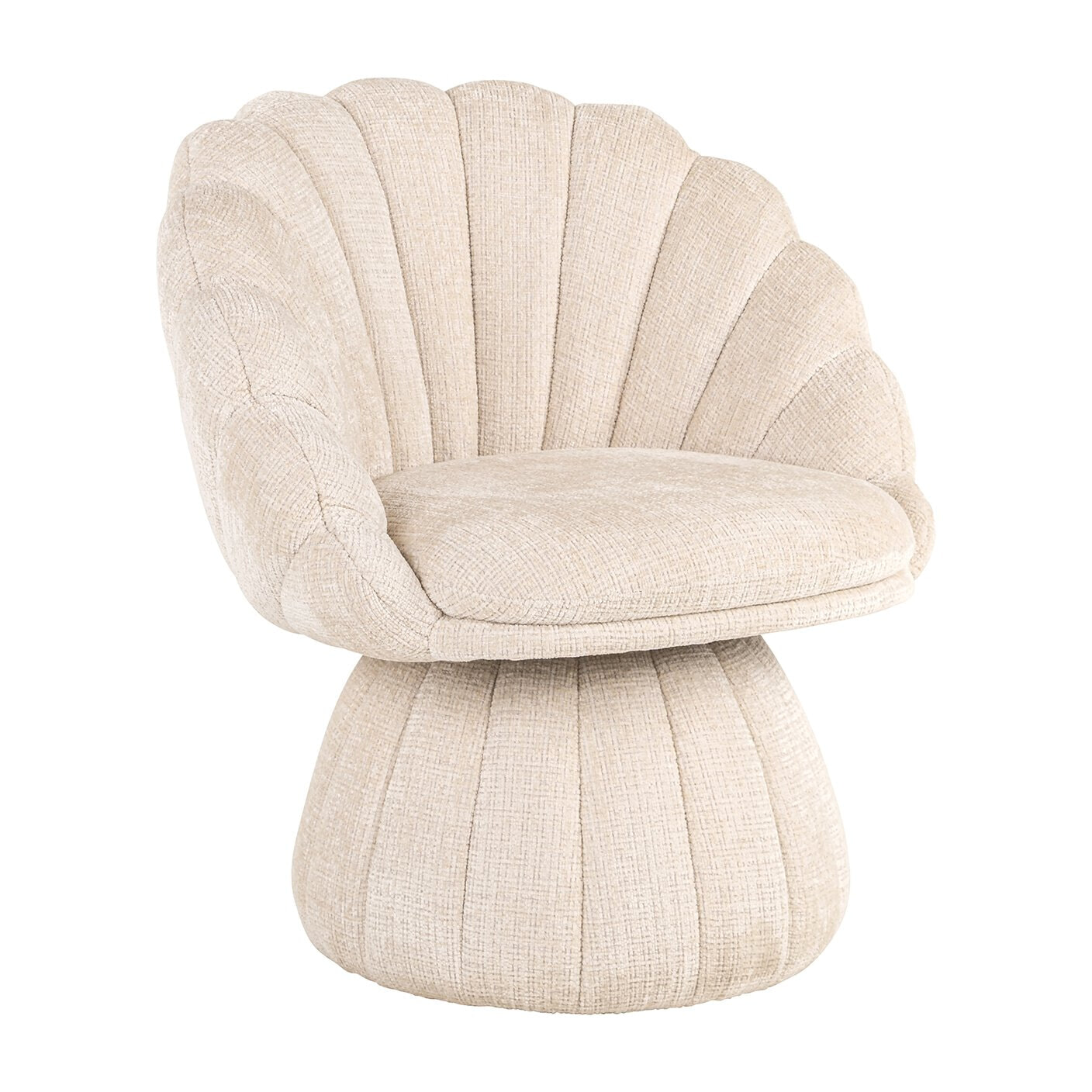 Richmond Fauteuil 'Blossom' Chenille, kleur Beige