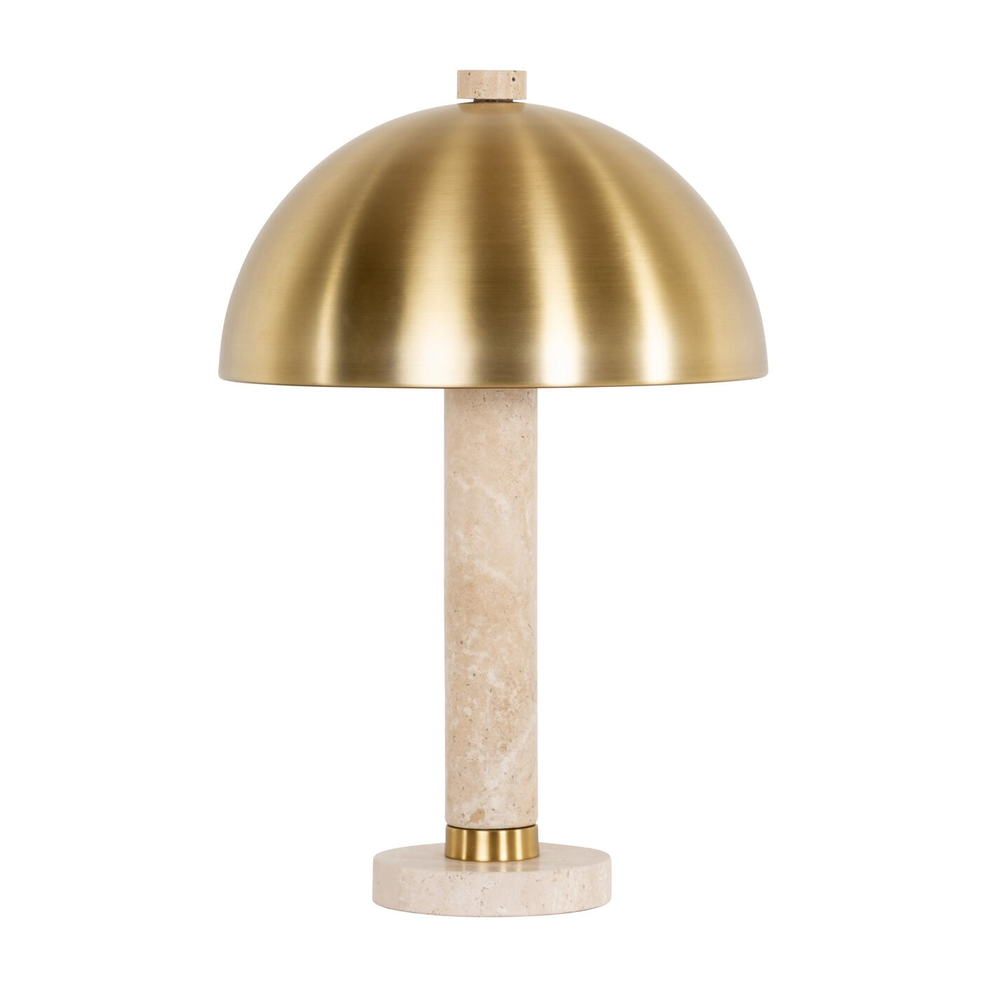 Richmond Tafellamp 'Jara' Travertin, 53cm