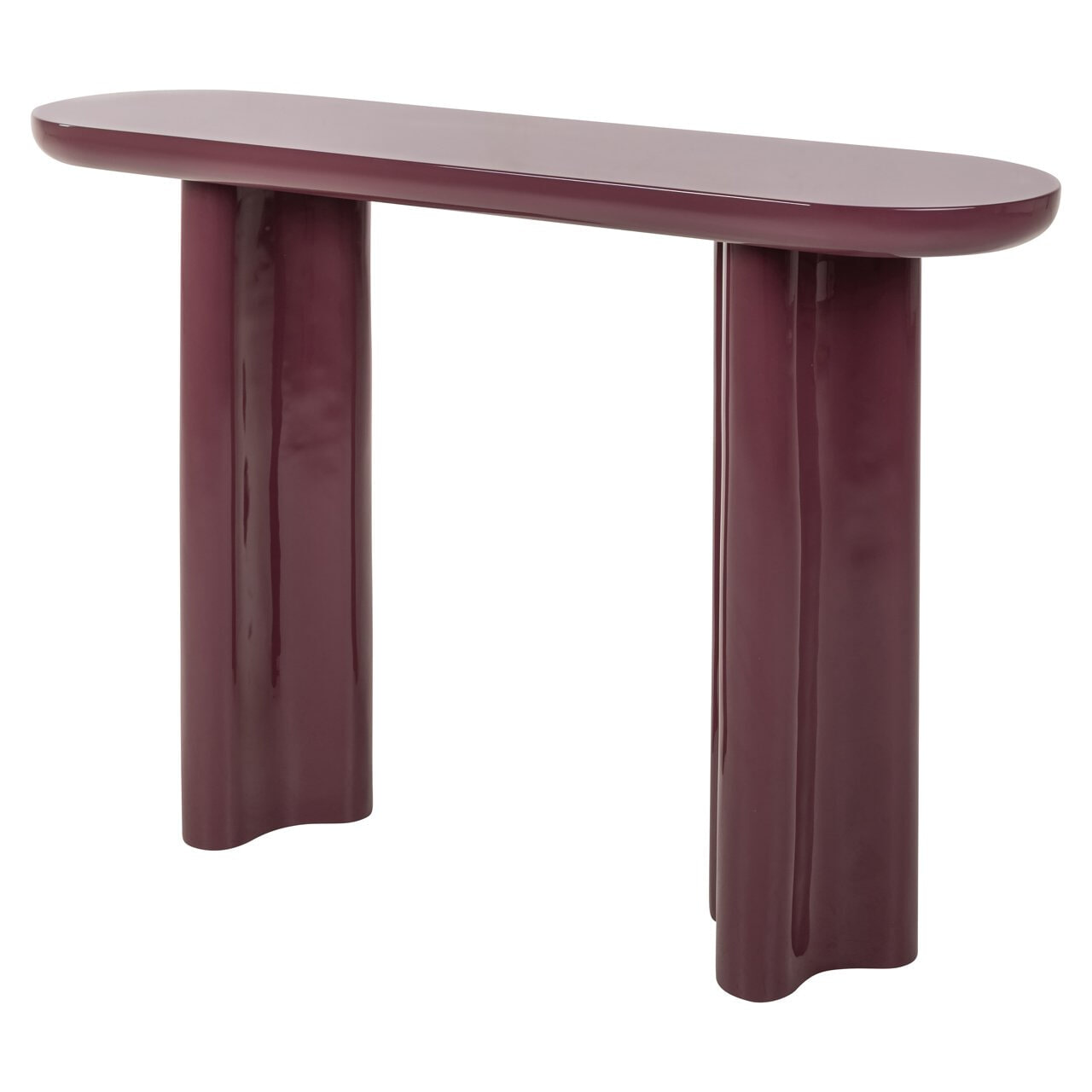 Richmond Sidetable 'Sunny' 120cm, kleur Burgundy