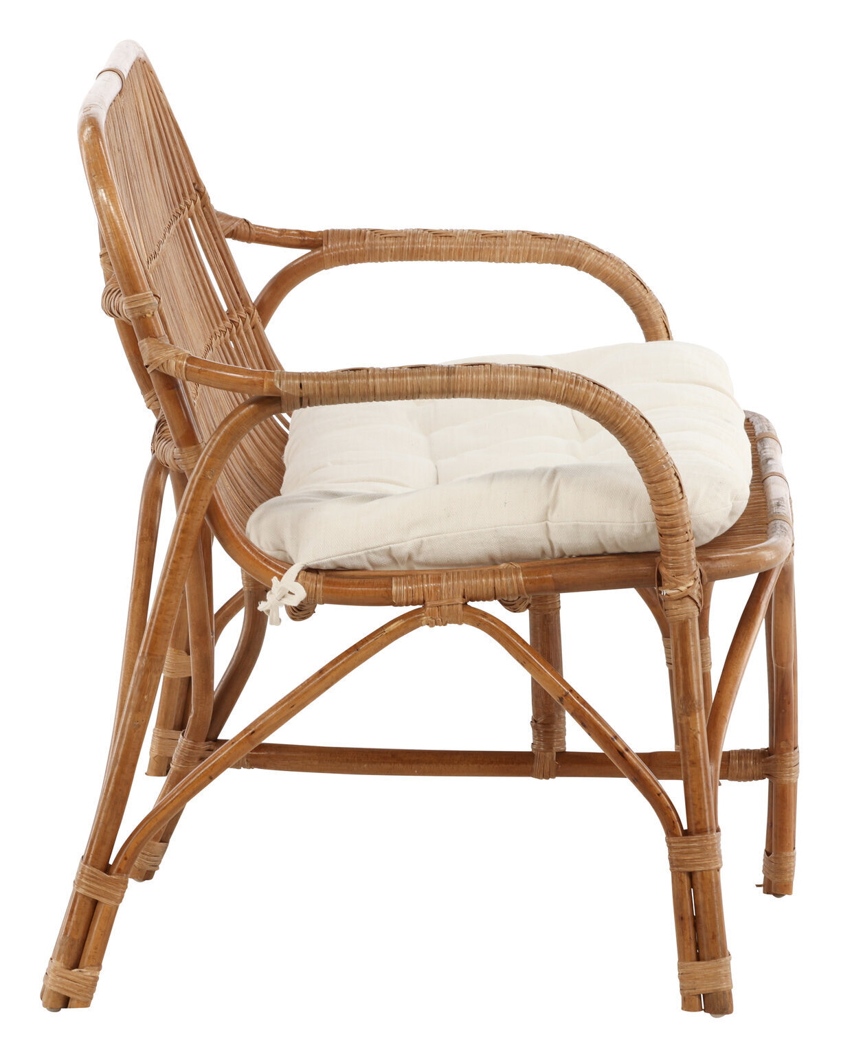 Nohr 2-zits Tuinbank 'Albany' Rotan, kleur Naturel