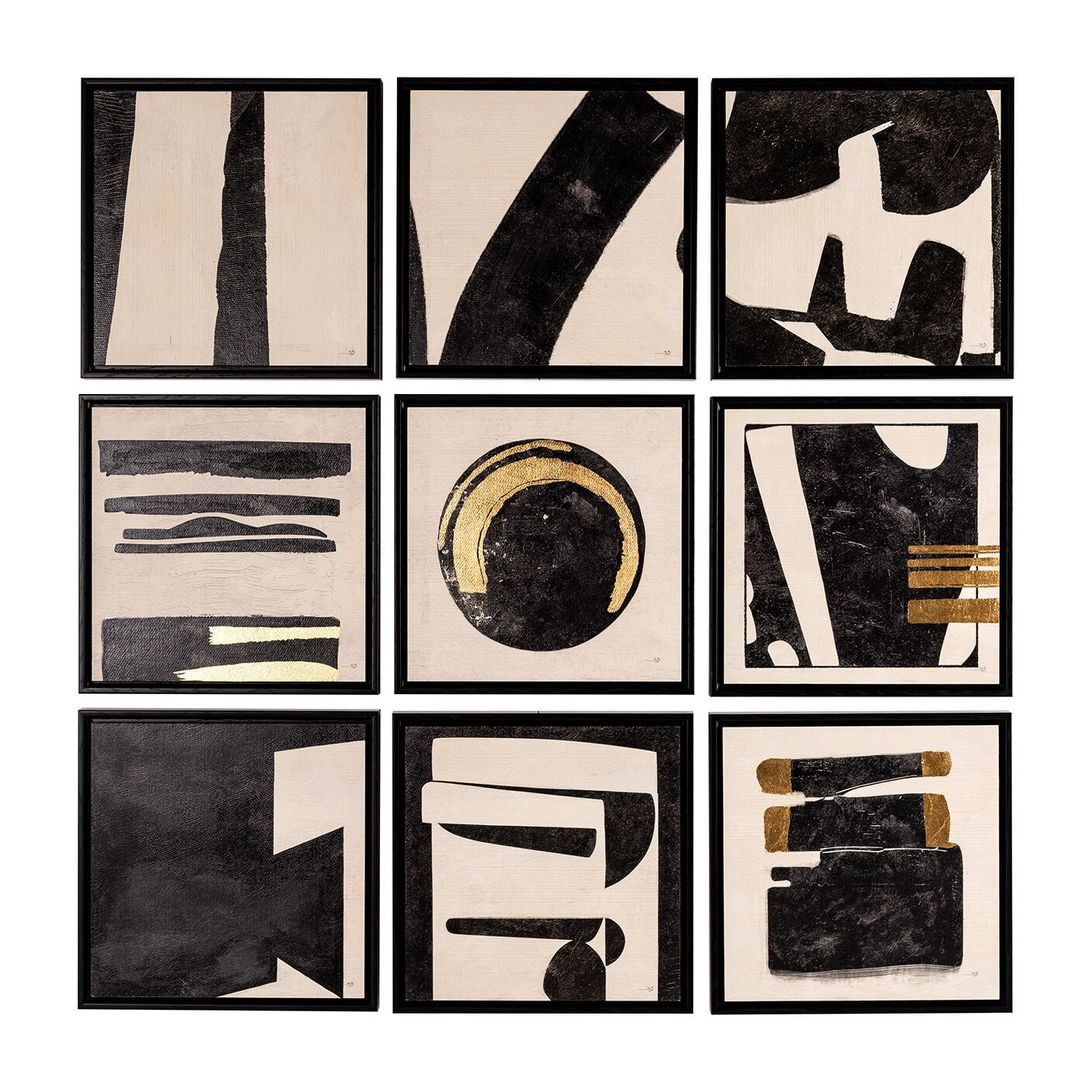 Richmond Wall Art 'Gabri' Set van 9 stuks