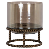 Richmond Windlicht 'Ropia' 25cm, kleur Goud
