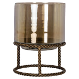 Richmond Windlicht 'Ropia' 32cm, kleur Goud
