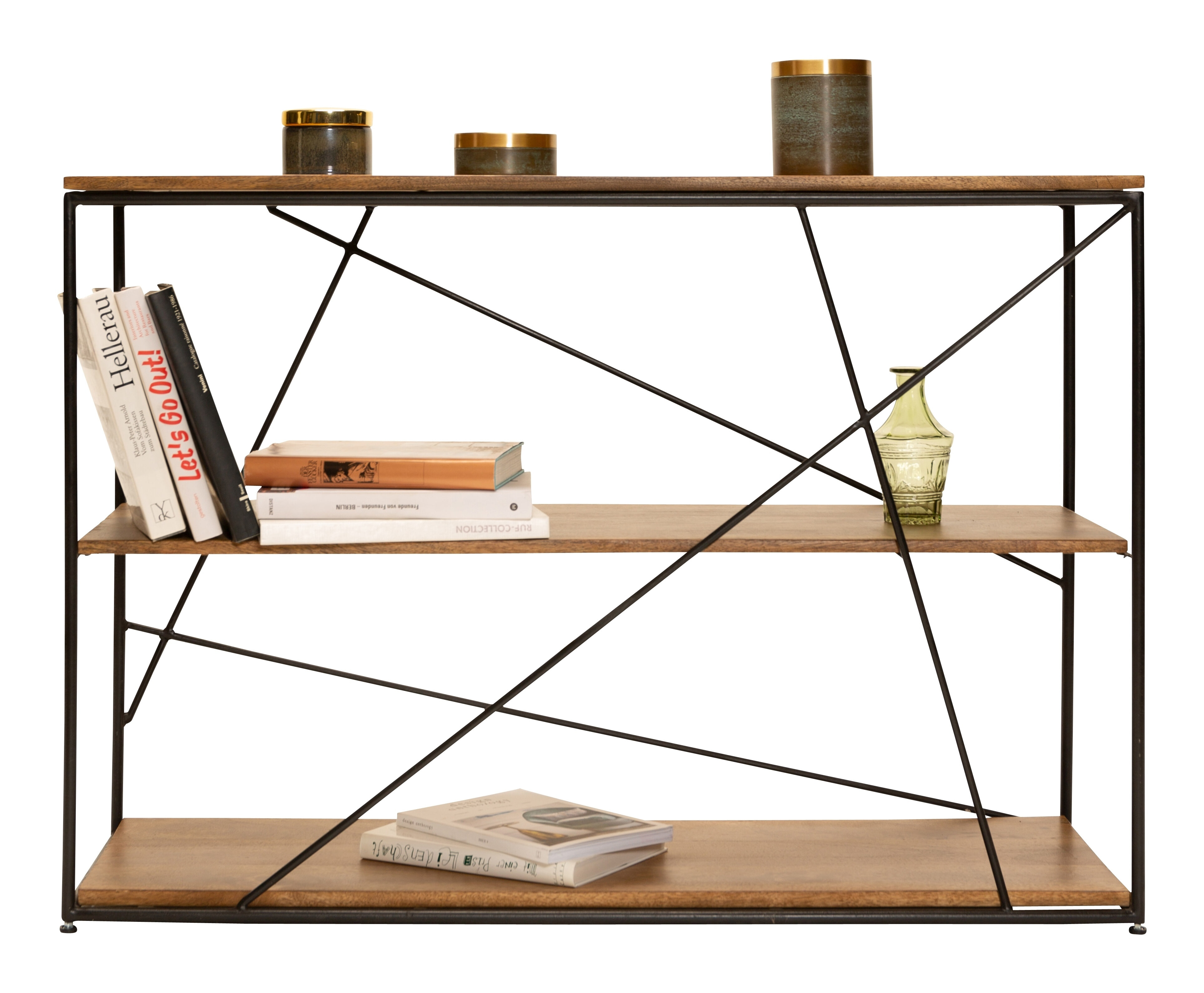 Tom Tailor Wandrek 'Nikcole' Mangohout en metaal, 82 x 120cm