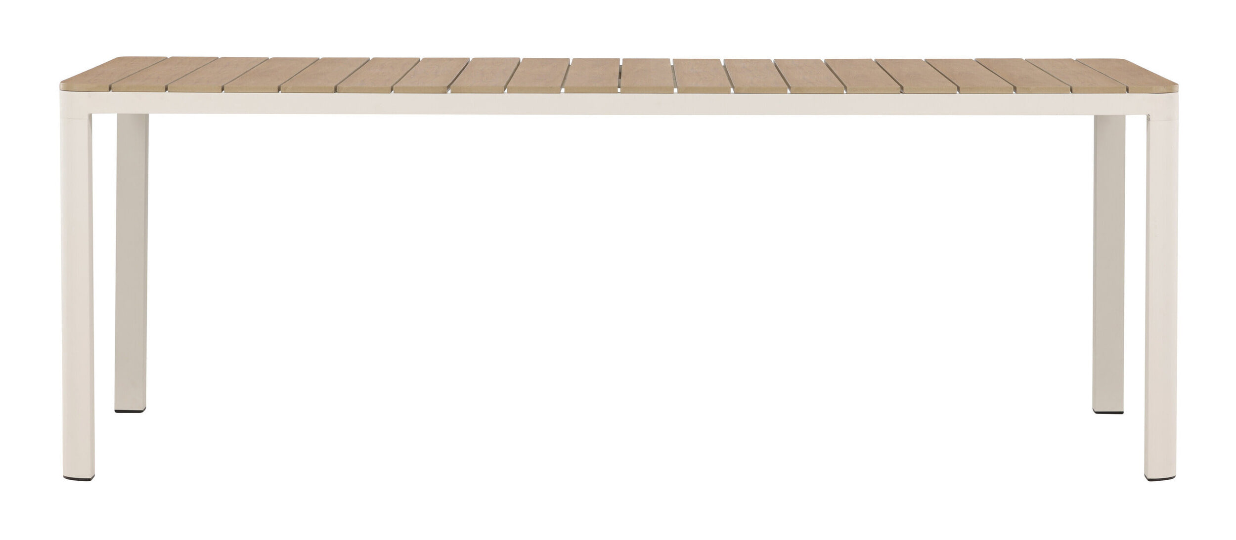 Nohr Tuintafel 'Anndria' 210 x 90cm, Aintwood, kleur Beige/Houtlook