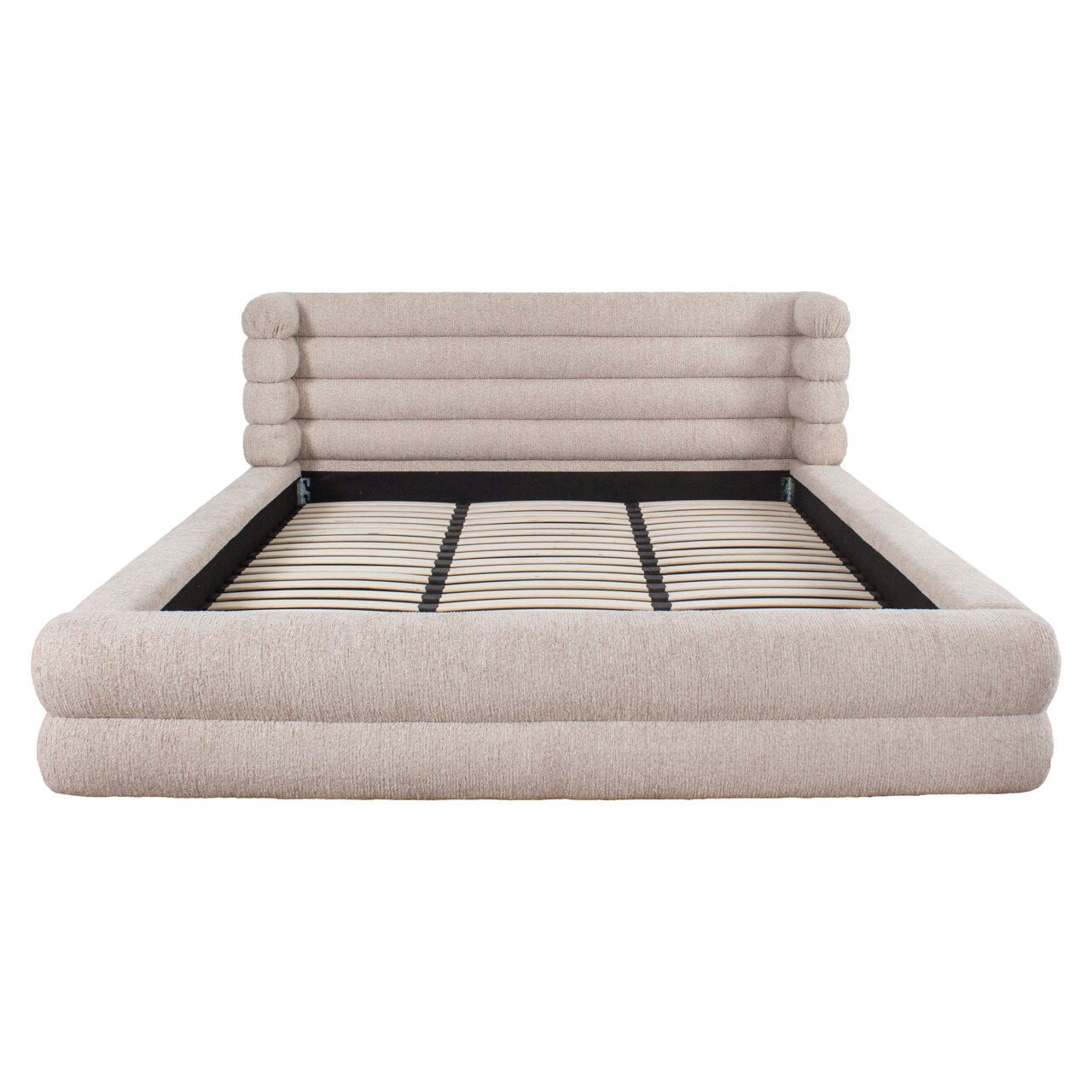 Richmond Bed 'Obidis' Met uitklapbare bedbodem, 180 x 210cm, kleur Naturel