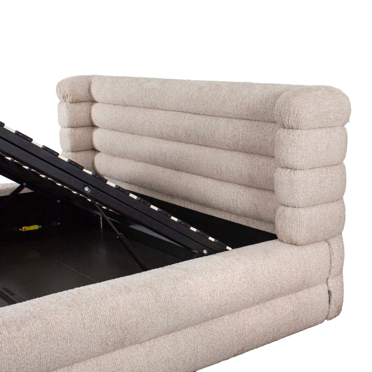 Richmond Bed 'Obidis' Met uitklapbare bedbodem, 180 x 210cm, kleur Naturel