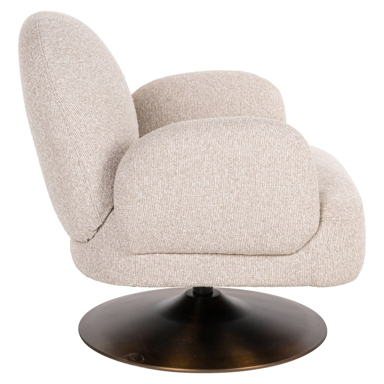 Richmond Draaifauteuil 'Kagney' Bouclé