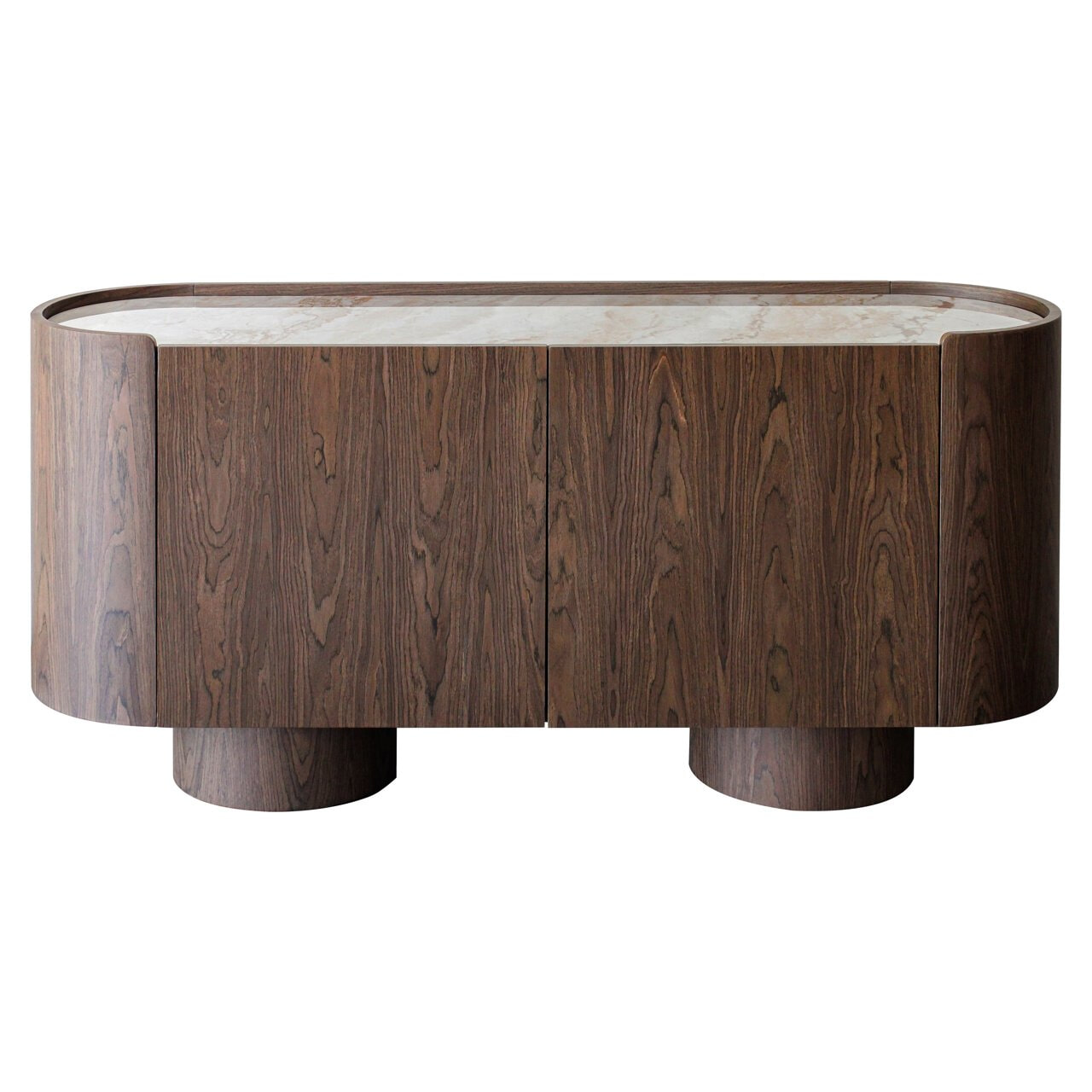 Richmond Ovaal Dressoir 'Callahan' Keramiek, 160cm