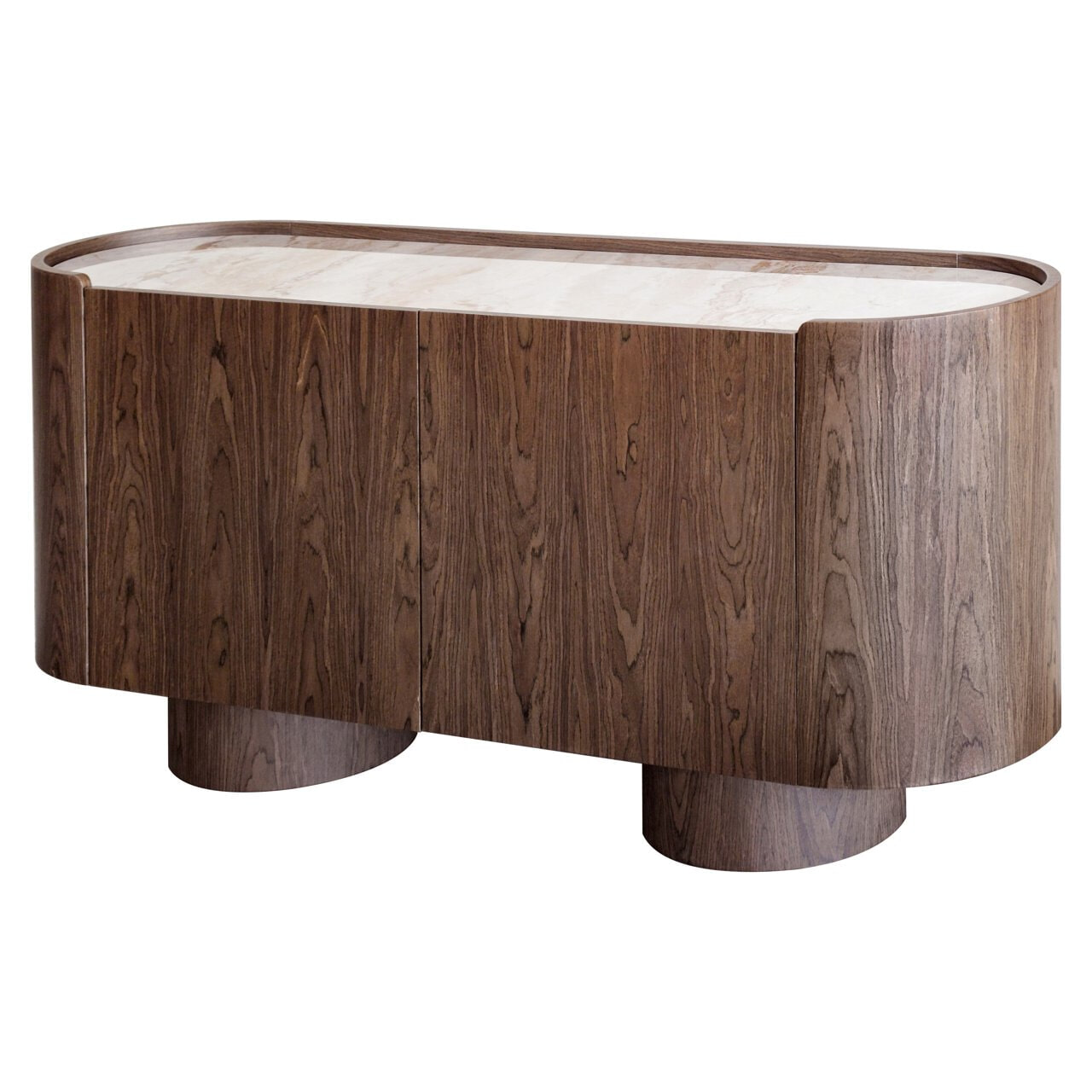 Richmond Ovaal Dressoir 'Callahan' Keramiek, 160cm