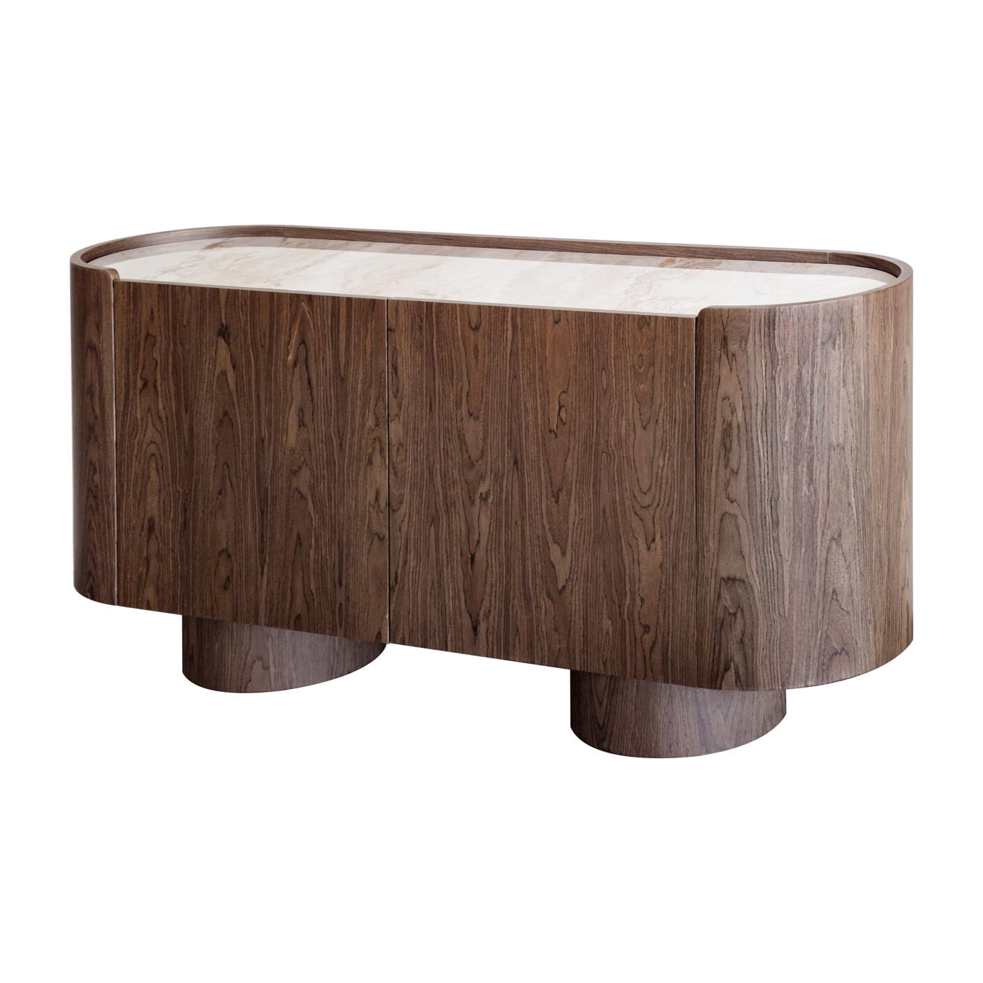 Richmond Ovaal Dressoir 'Callahan' Keramiek, 160cm