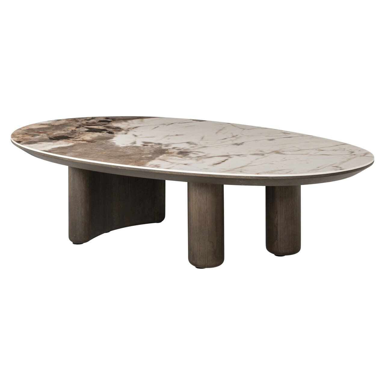 Richmond Organische Salontafel 'Langford' Marmerlook, 135 x 80cm