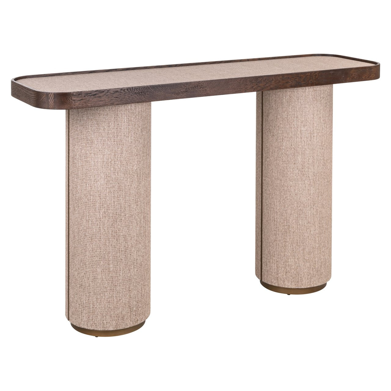 Richmond Sidetable 'Willox' Linnen en eiken, 140cm
