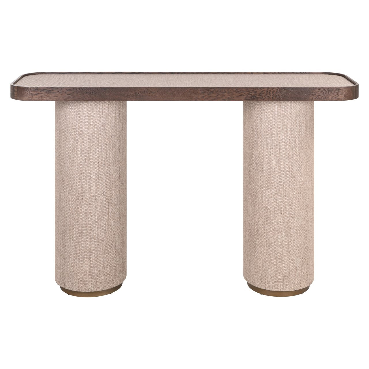 Richmond Sidetable 'Willox' Linnen en eiken, 140cm