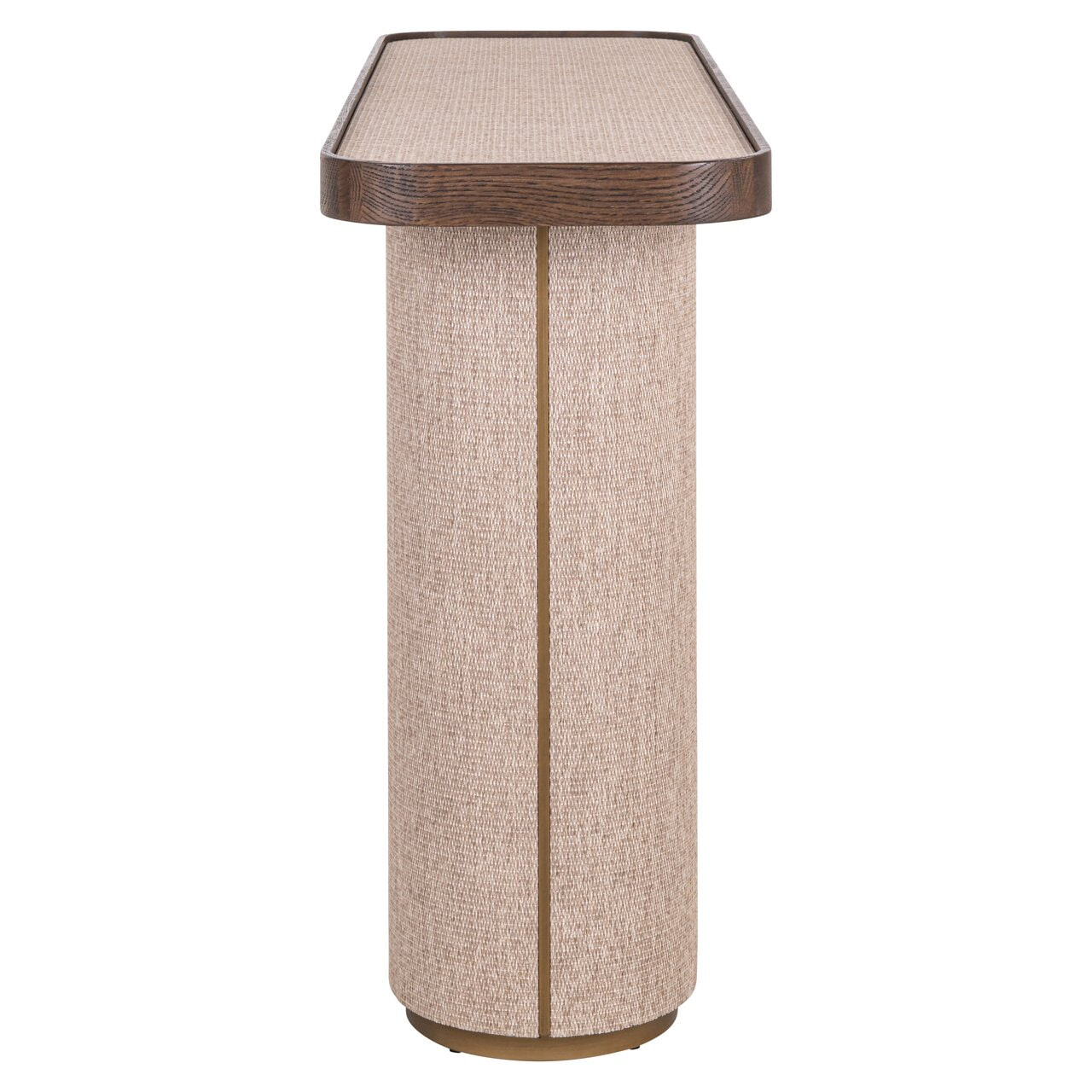 Richmond Sidetable 'Willox' Linnen en eiken, 140cm