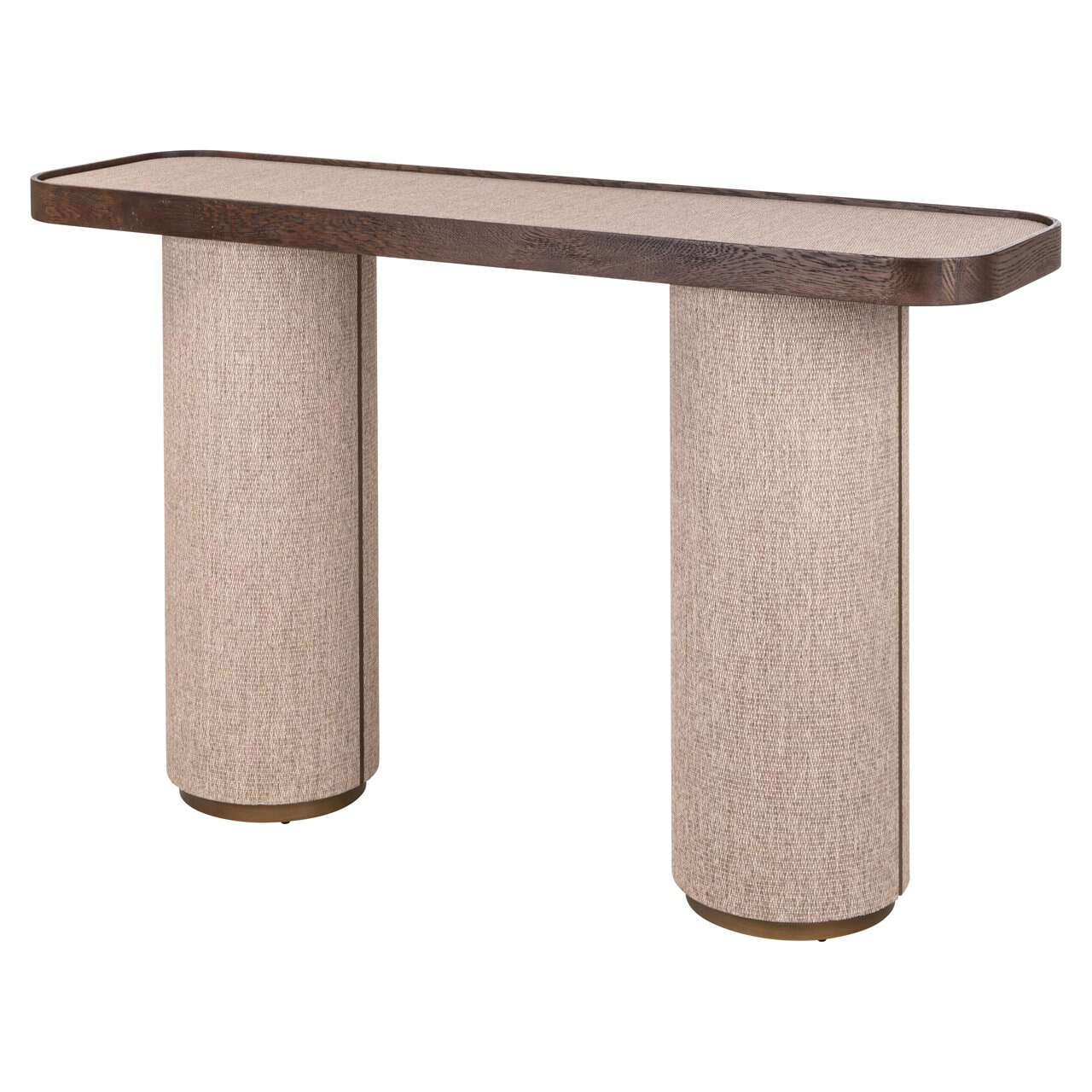 Richmond Sidetable 'Willox' Linnen en eiken, 140cm