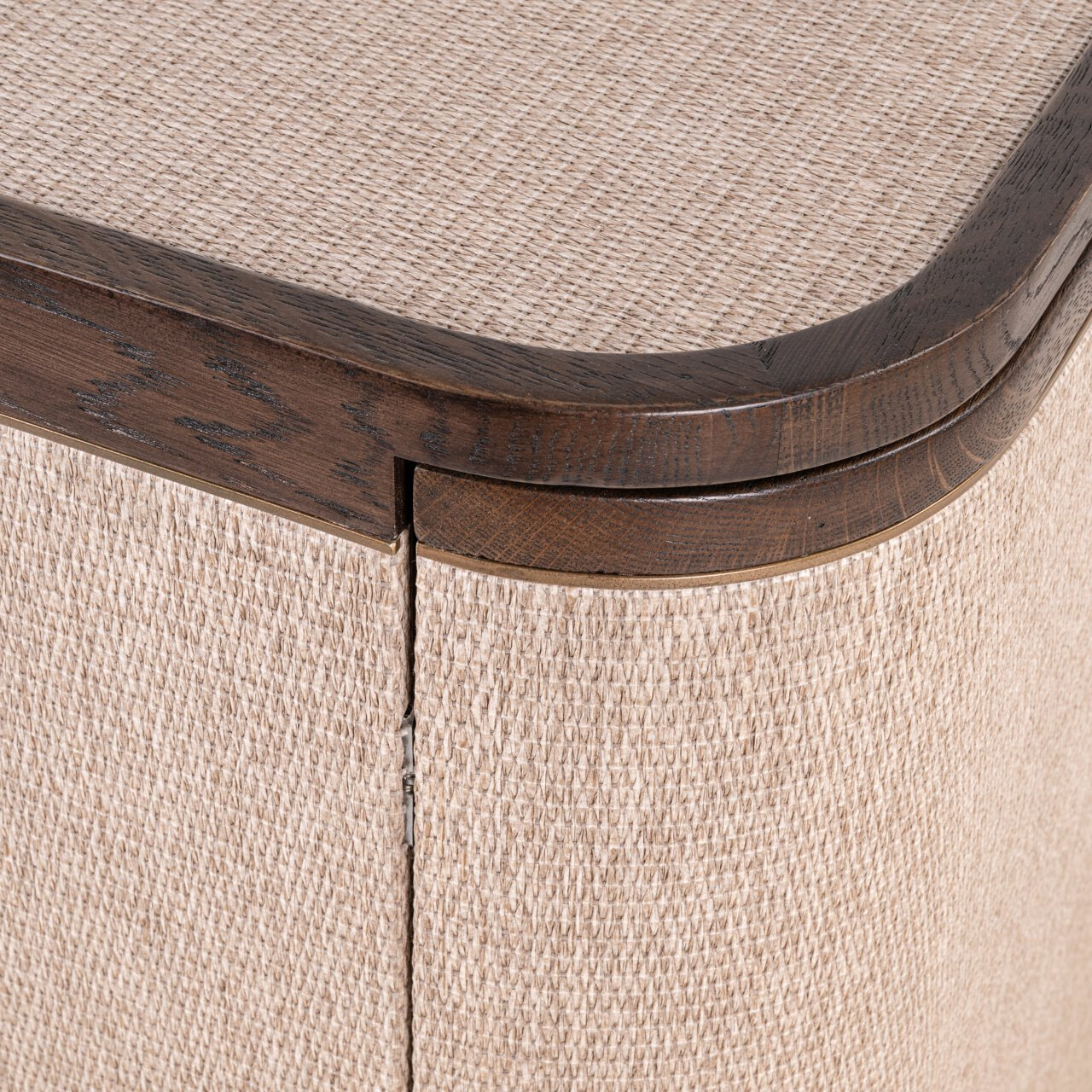 Richmond Dressoir 'Willox' Linnen en eiken, 180cm