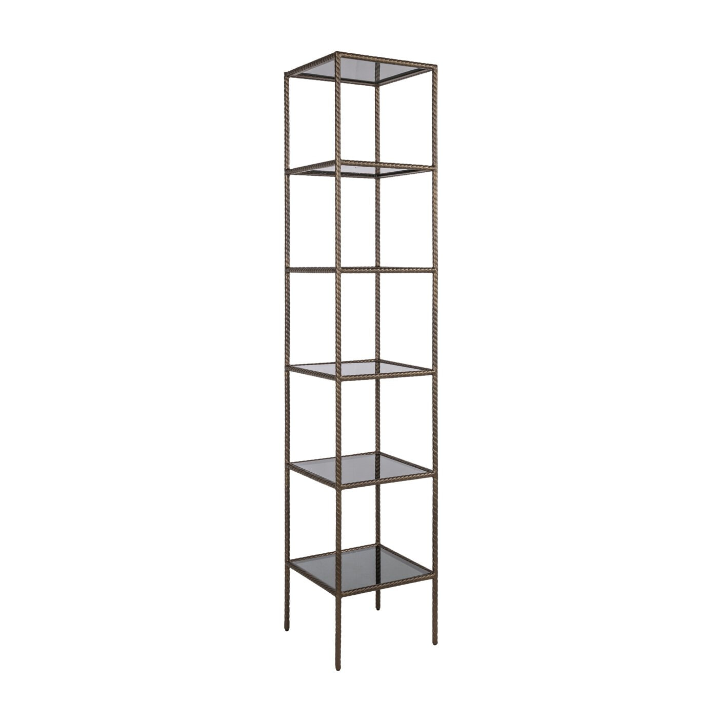 Richmond Wandrek 'Sheridon' Glas en ijzer, 200 x 40cm