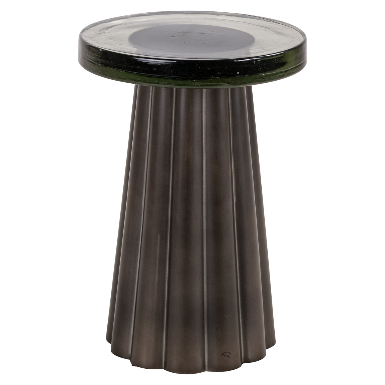 Richmond Ronde Bijzettafel Barwick Brass Antique, 35cm - Brons