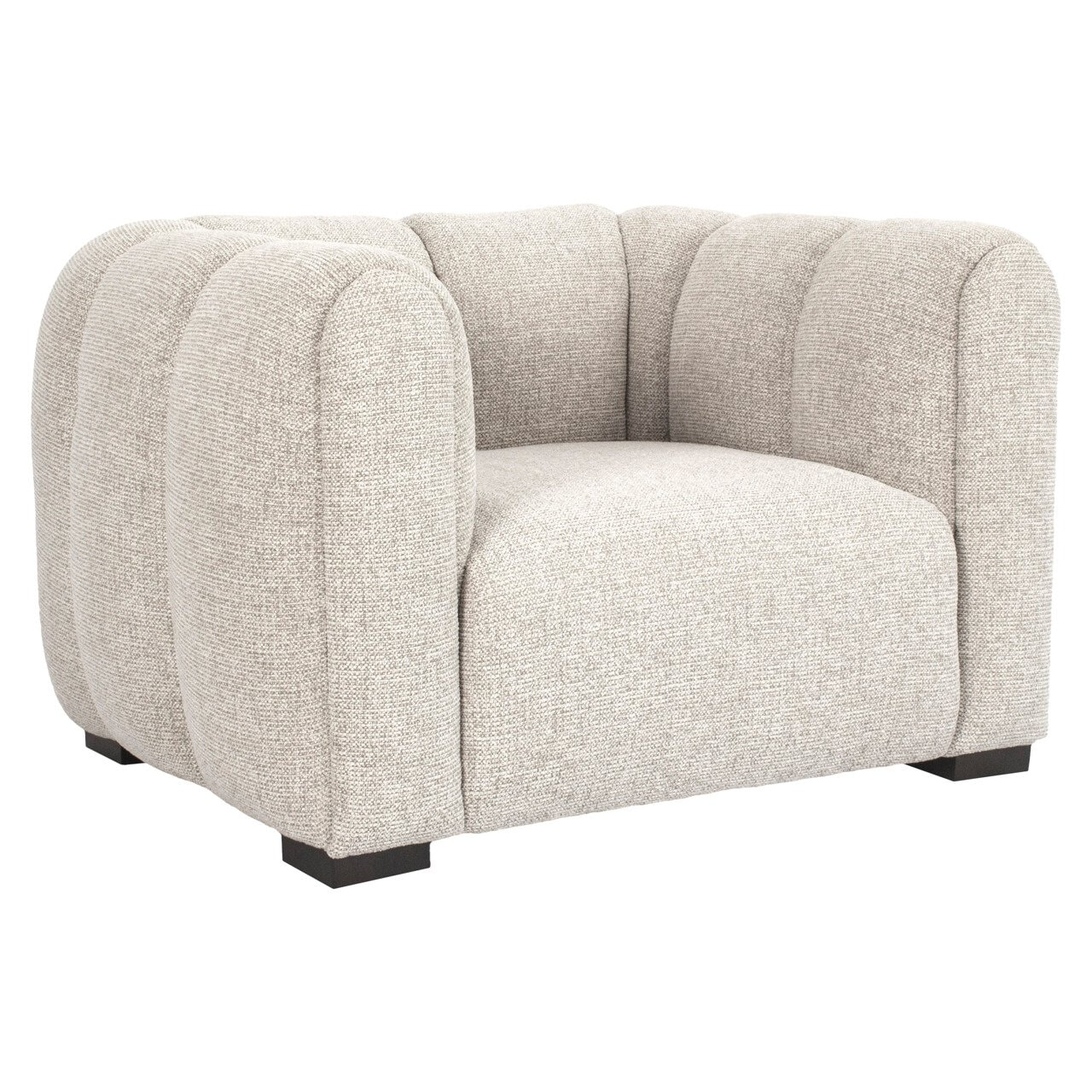 Richmond Fauteuil 'Novaro' Geweven stof, kleur Naturel